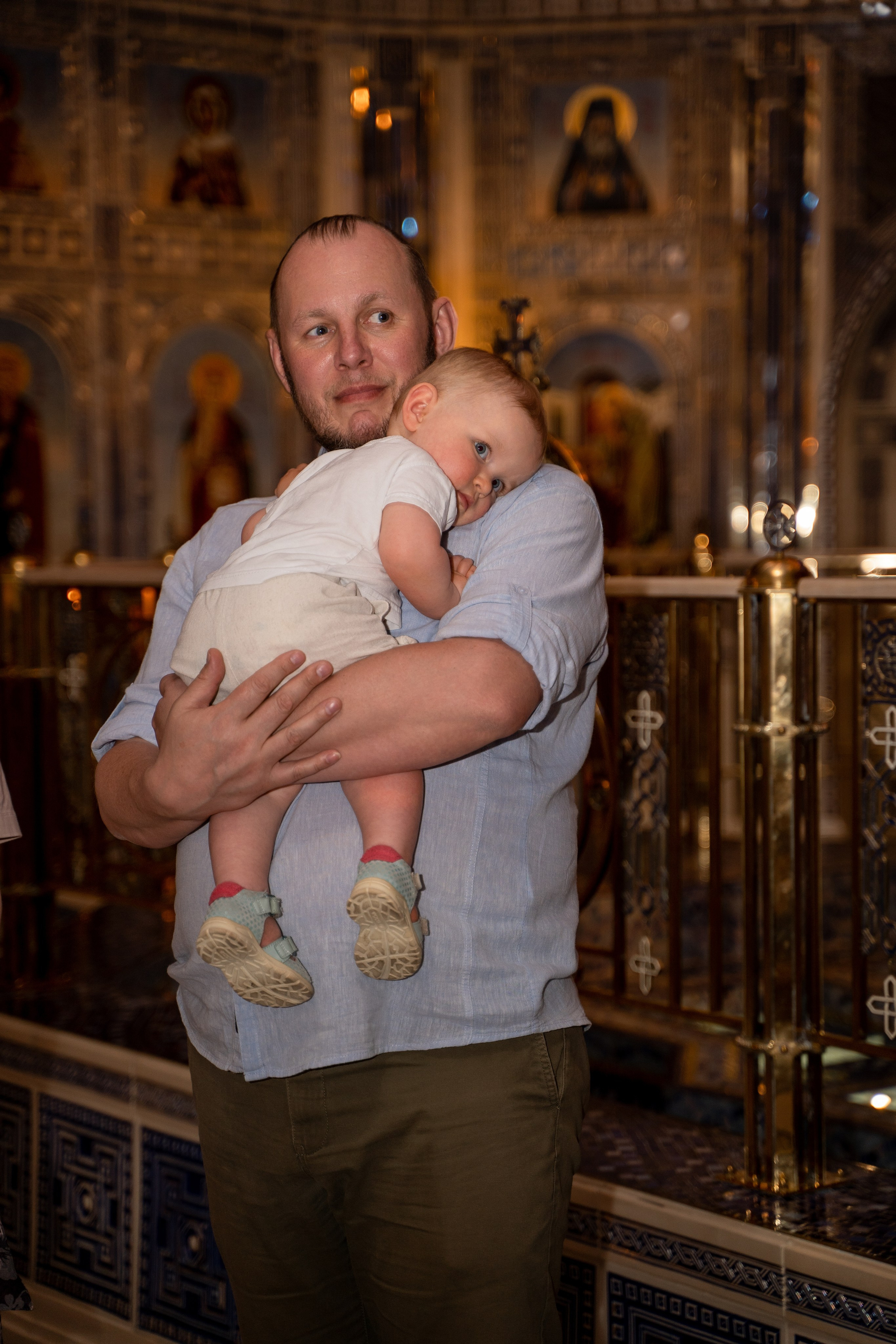 Крещение. Главный храм вооруженных сил. Фотографы на роды в Москве. Фото и видео родов. Фотопроект «Продолжение рода»