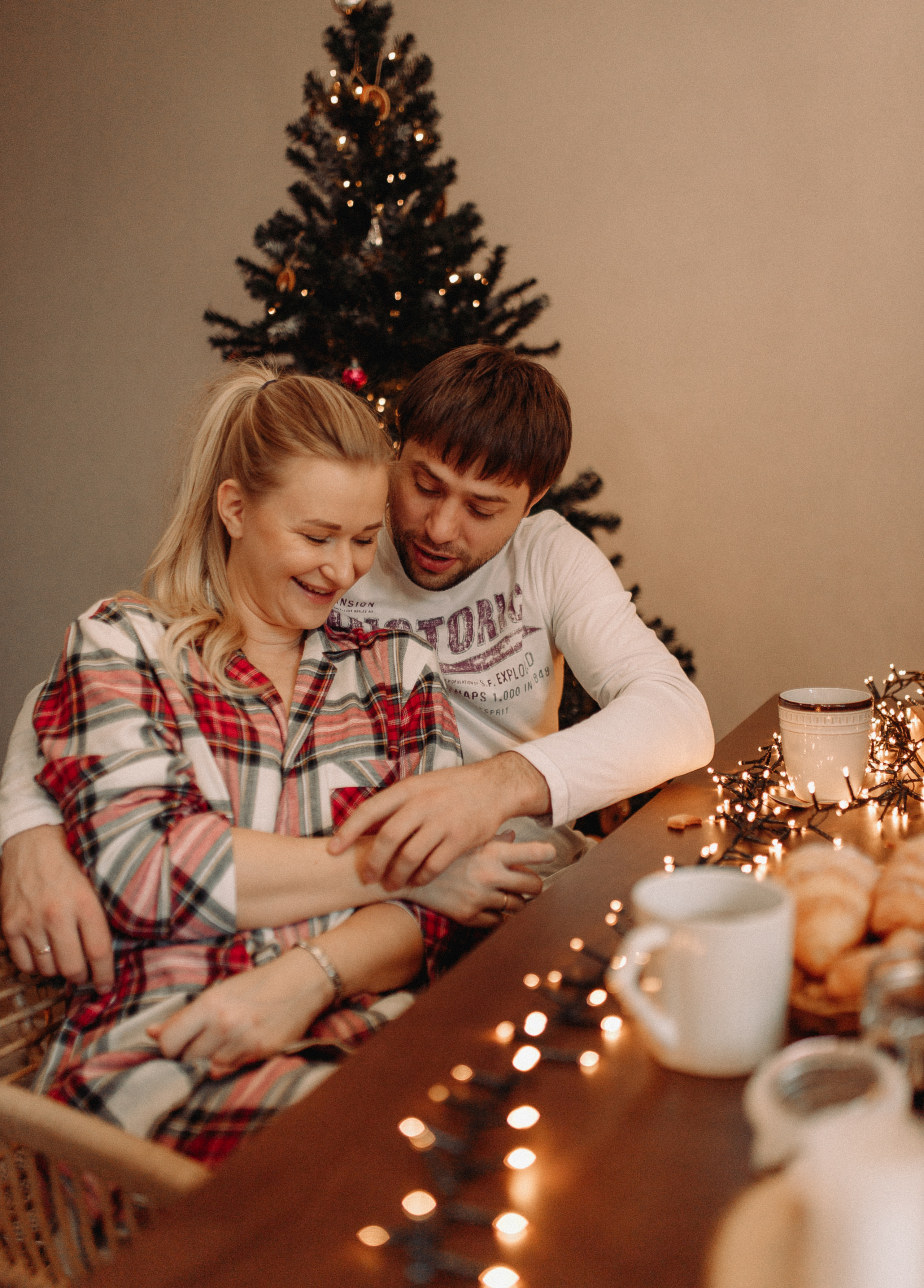 Домашняя семейная фотосессия. 