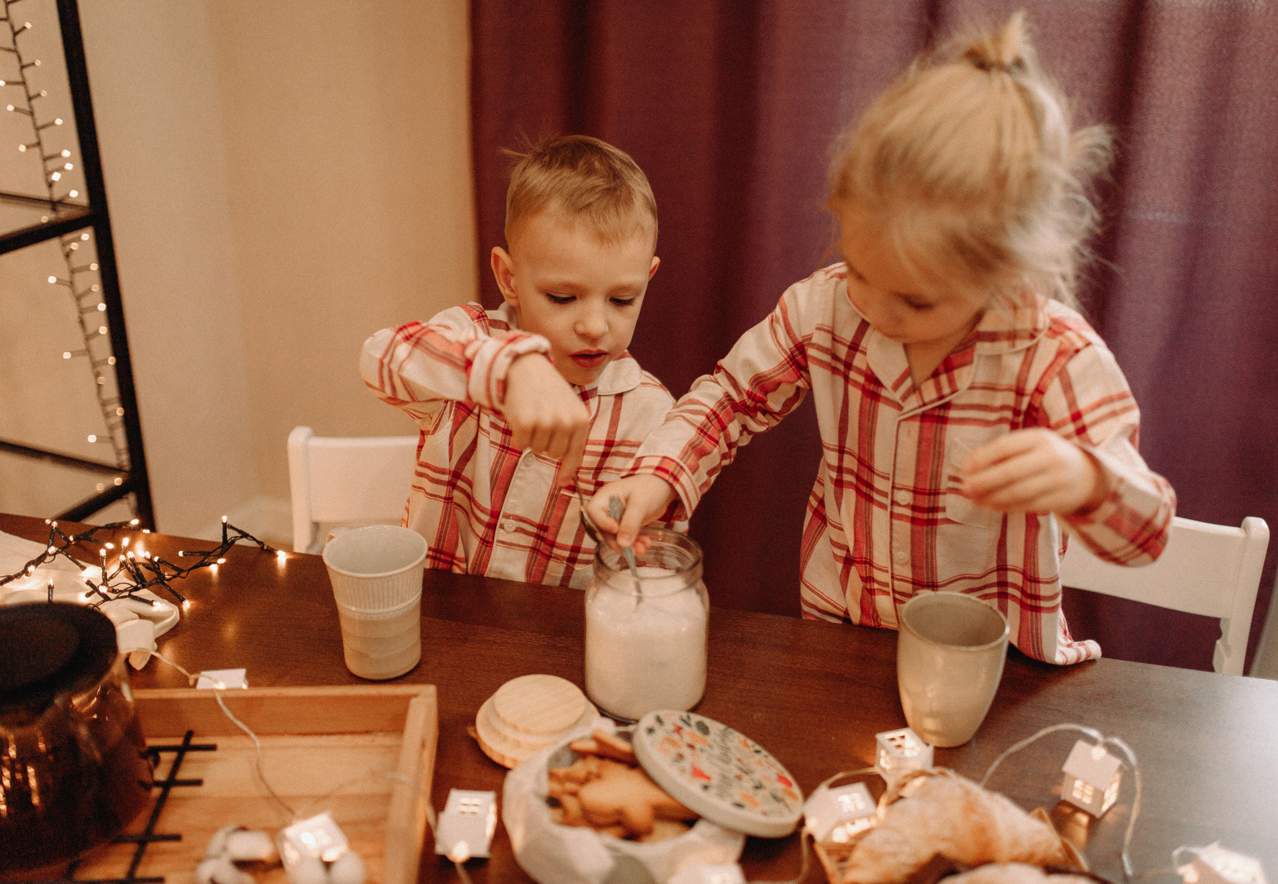 Домашняя семейная фотосессия. 