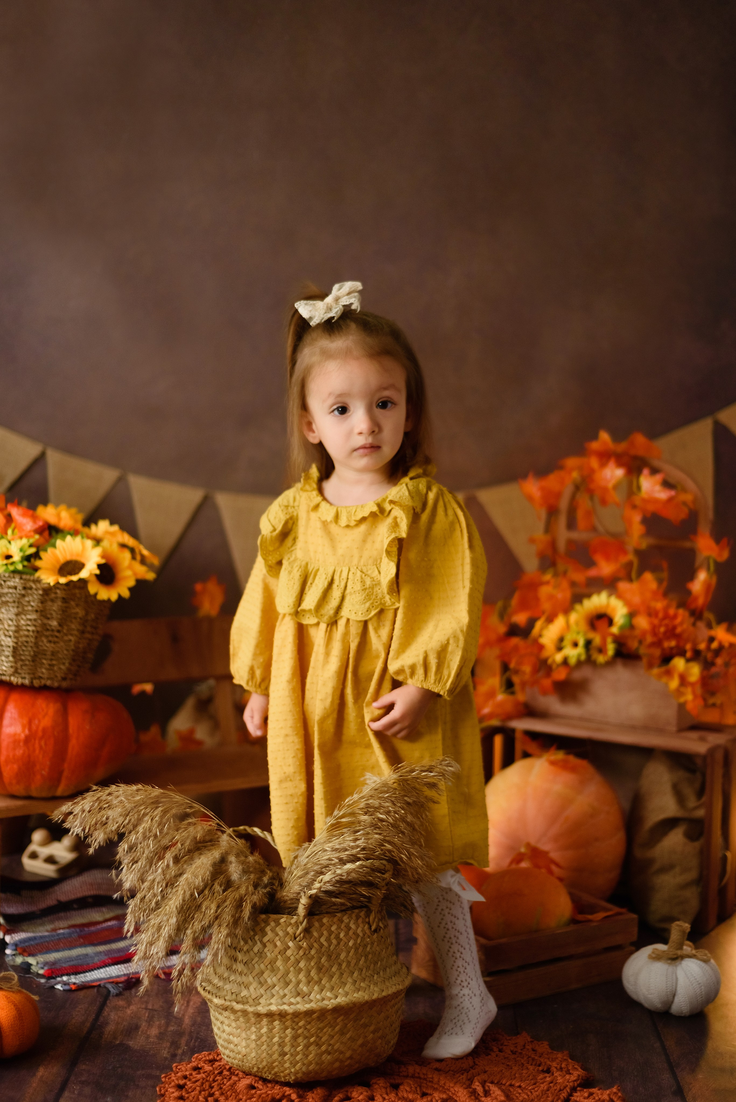 Фотопроект «Тыковки» Вика. Детский Фотограф |Фотограф на годик в Брянске Ирина Романова