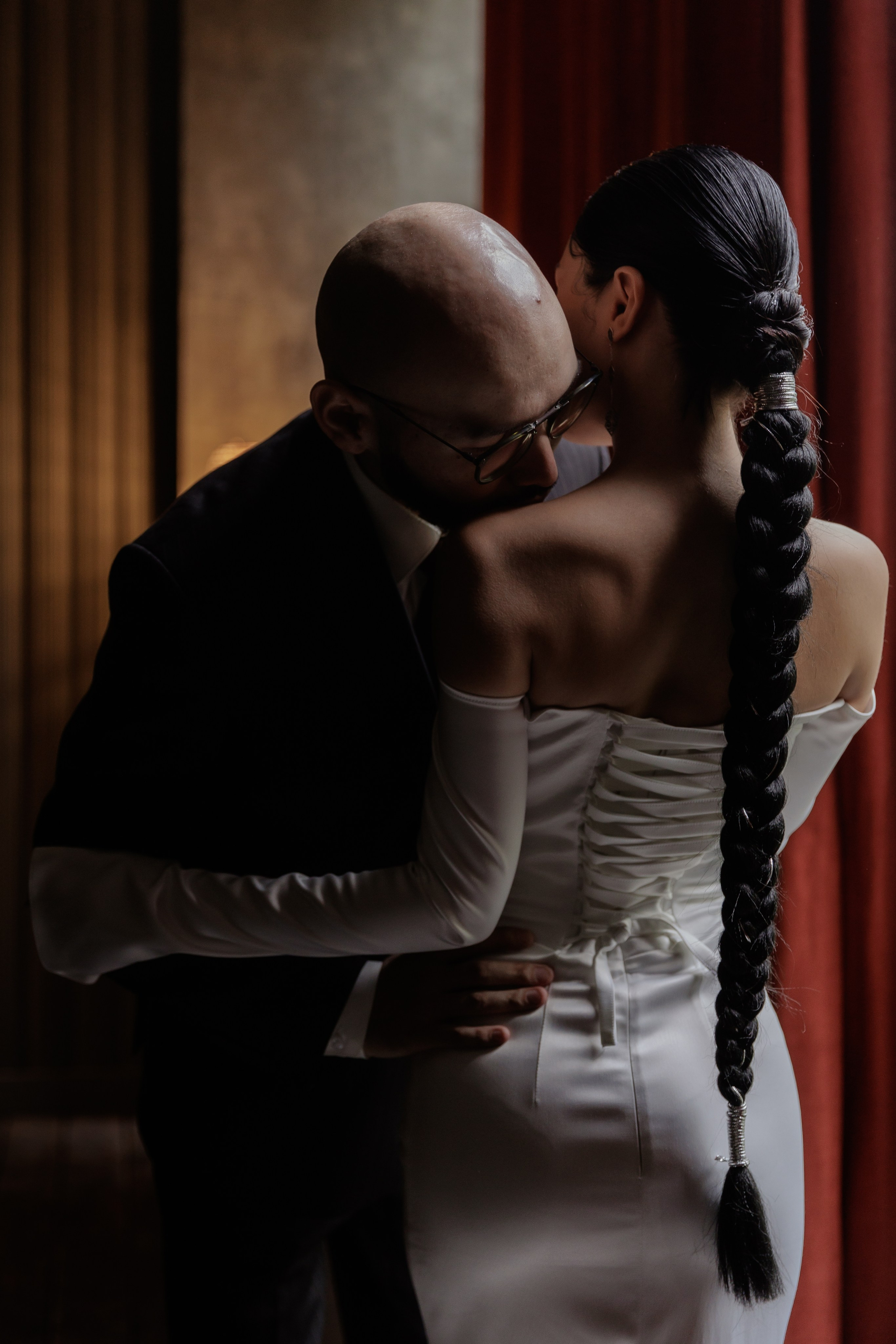 Свадебная в студии. Фотограф Костанай Кукуруза Анжела