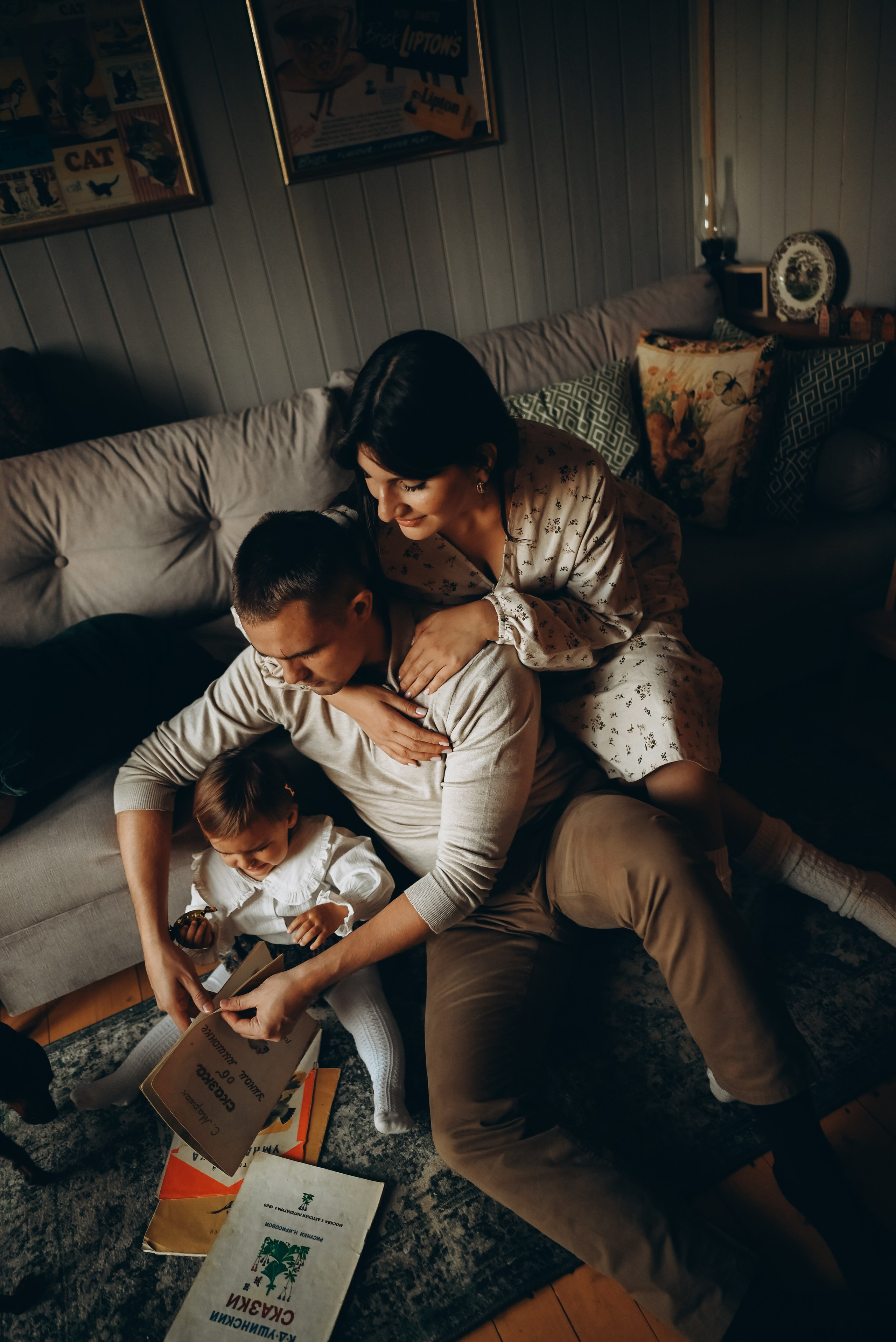 Дача осенью. Семейный фотограф в Москве Люберцах Ирина Вронская