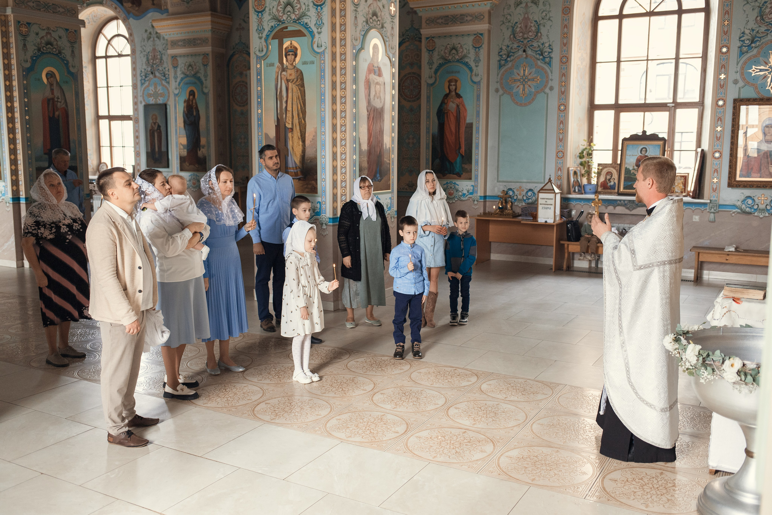 Крещение. Фотограф новорожденных, детский фотограф в г. Оренбурге Екатерина Козлова