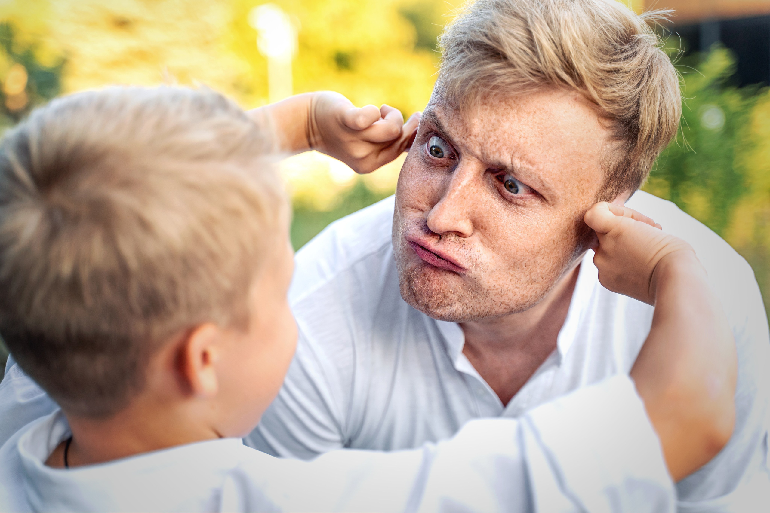 Семейная прогулка в парке Музеон на закате. Фотограф \ Видеограф на Крещение, Венчание Москва| Семейные съемки