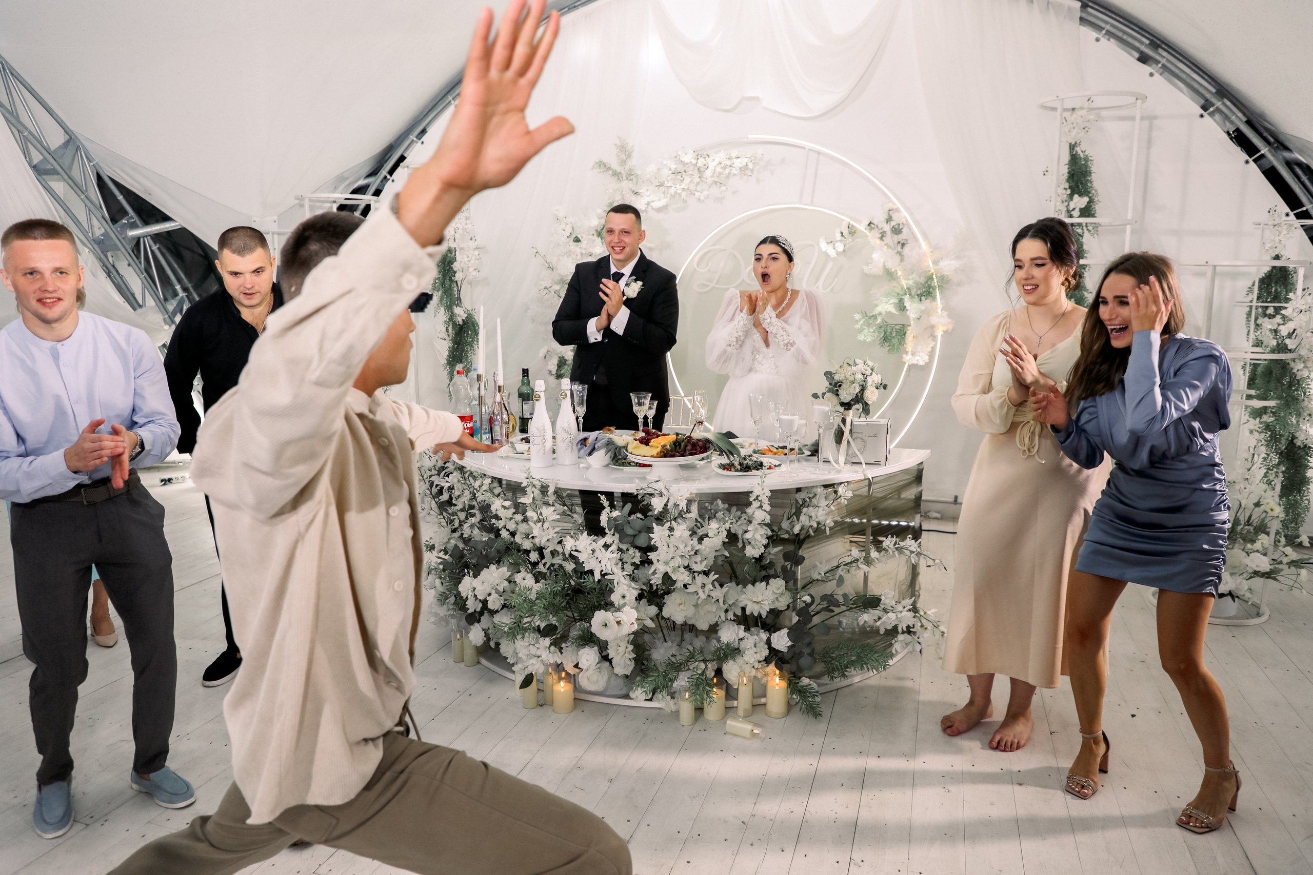 Данила и Ирина БАНКЕТ. Свадебный фотограф в Москве Анна Гусева