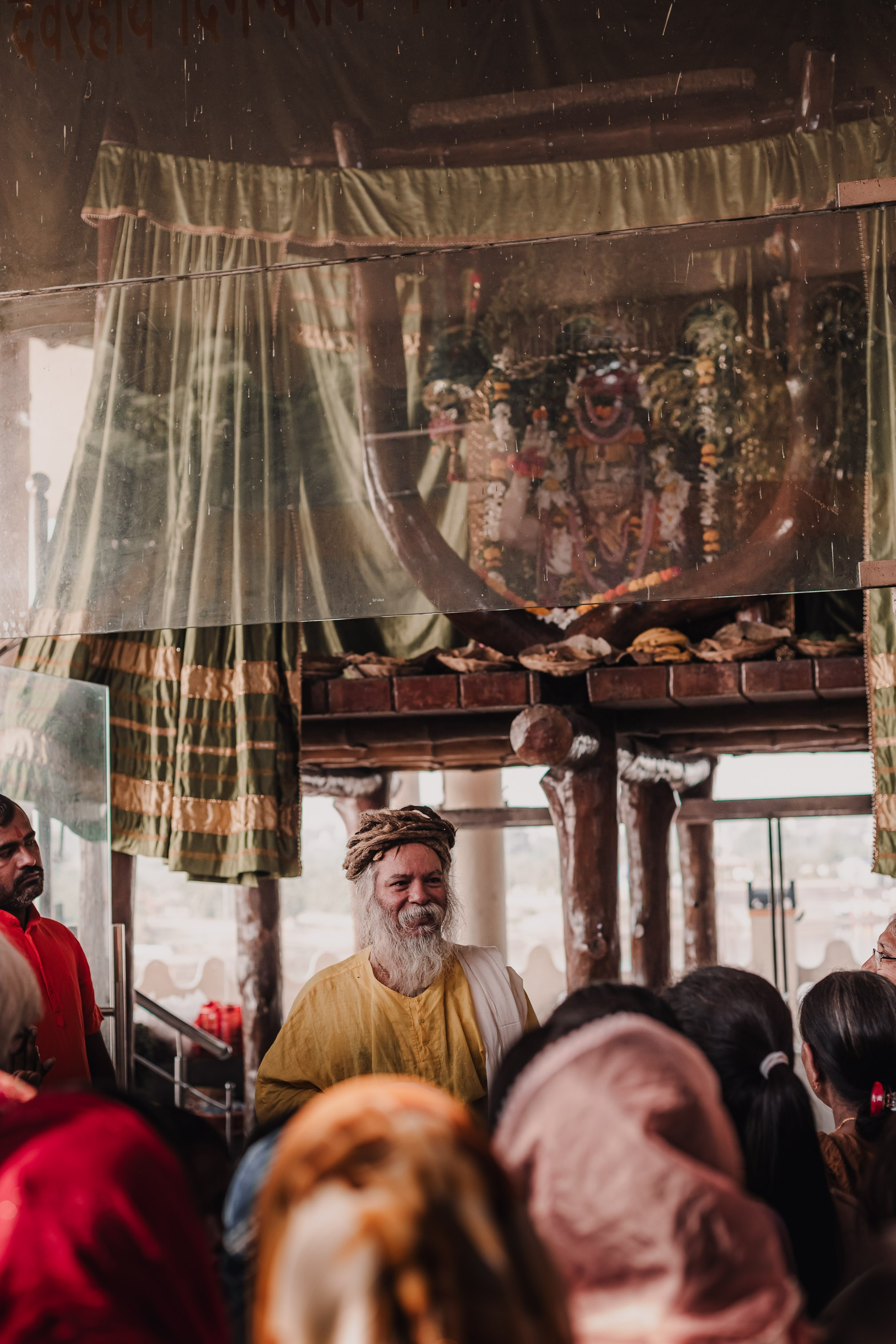 Devraha Baba Ji Ashram in Vrindavan. Мариам Багдасарян