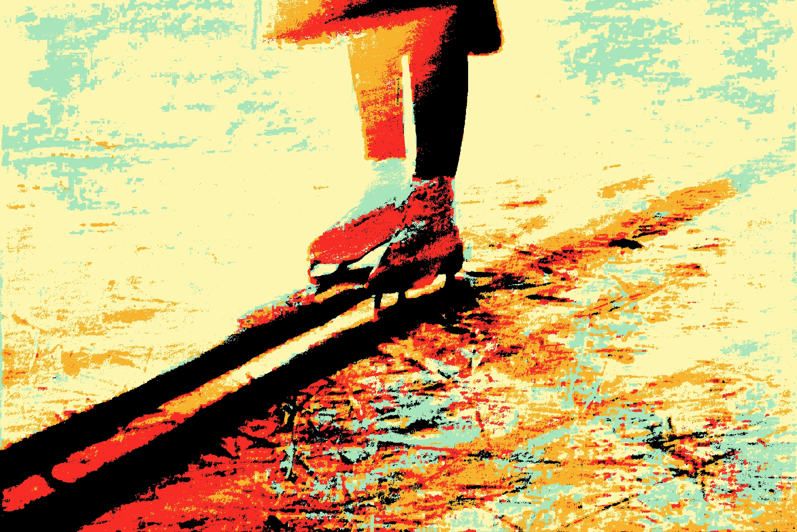 Сказочный лёд. Визуальный арт пиксельный художник Василь Пиксель