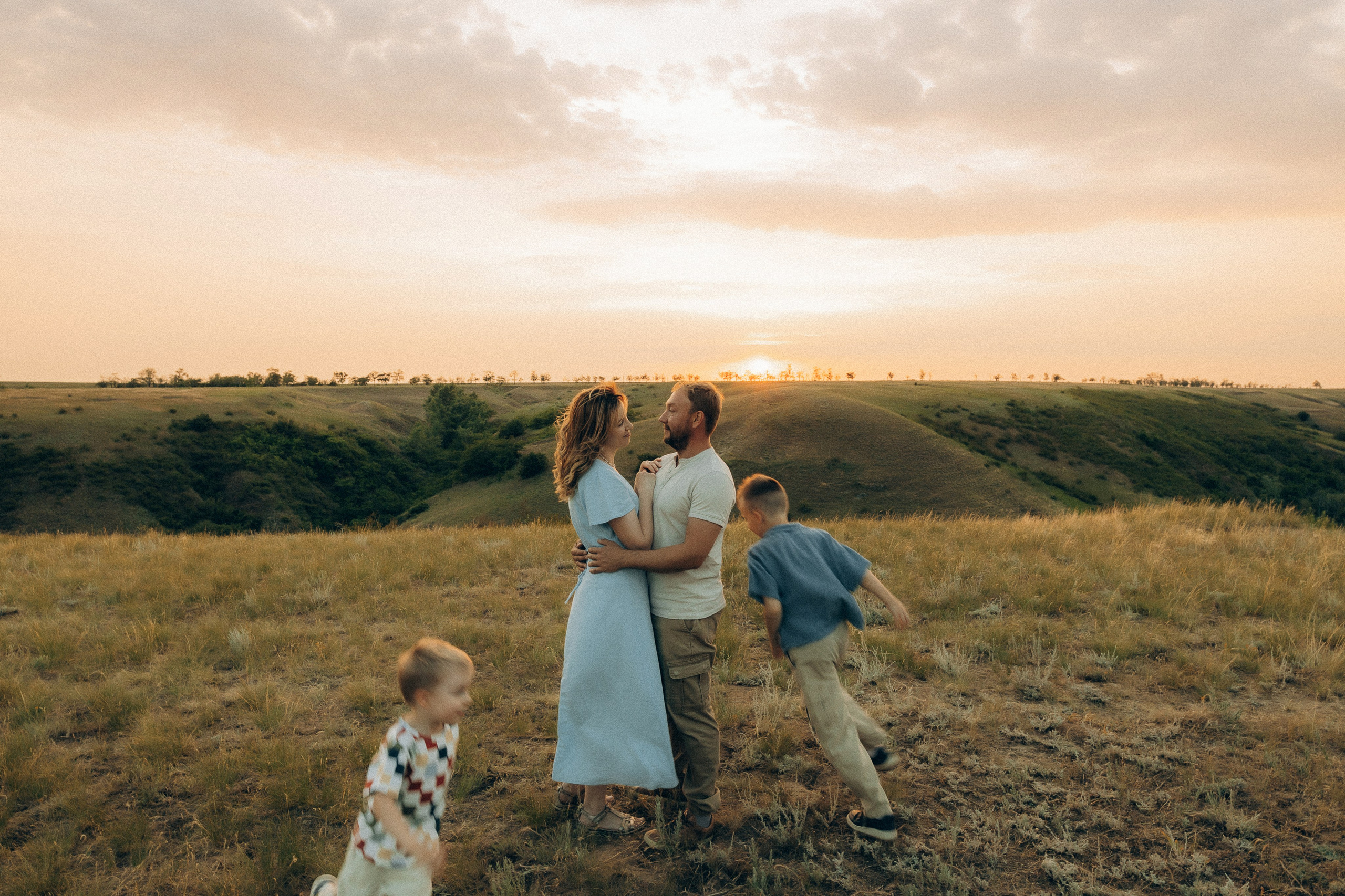 Вика, Лёша, Илья и Лёня. Семейный фотограф и детский фотограф в Волгограде Алеся Бутакова — дет