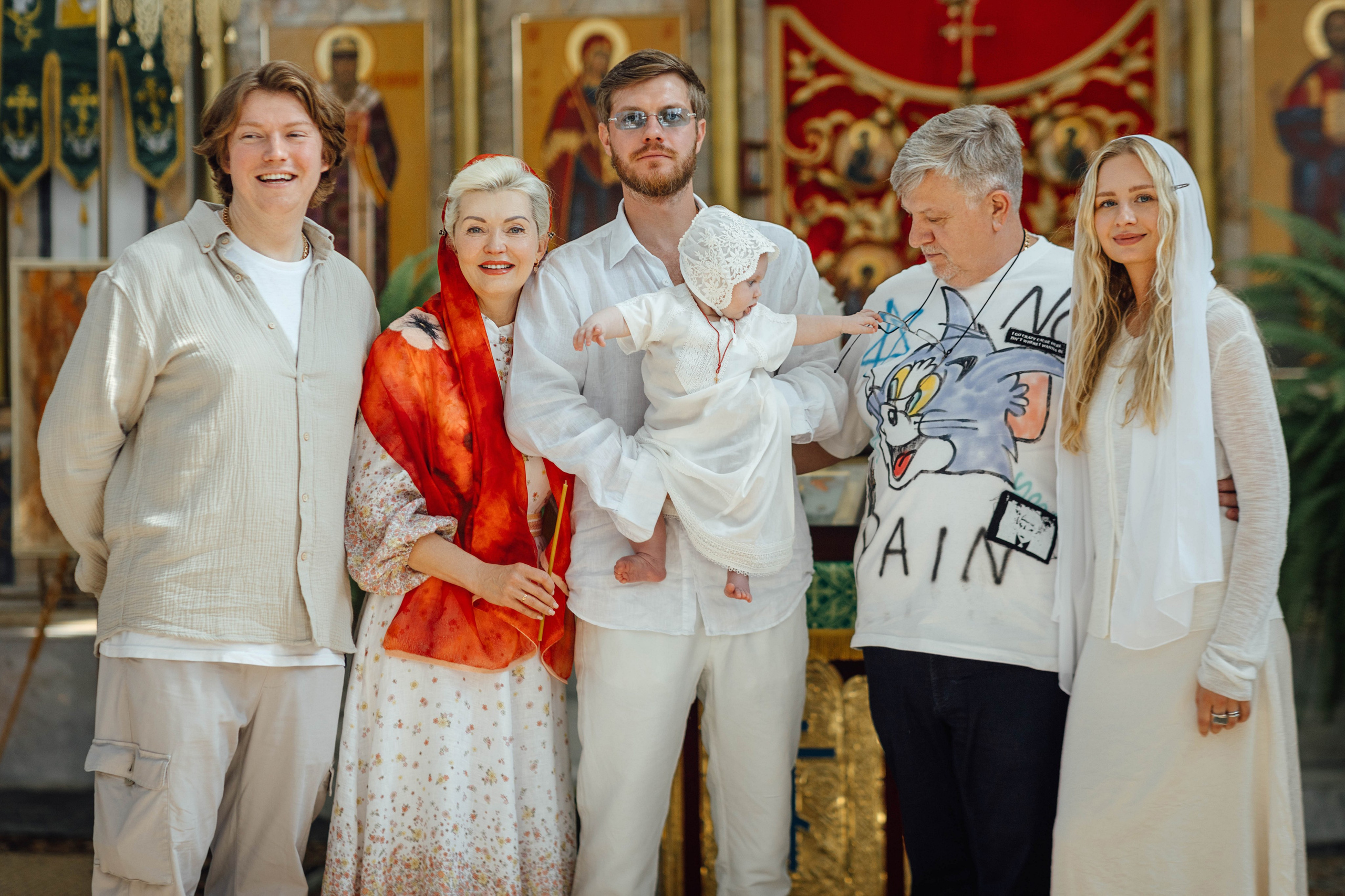 Крещение Мишель, гп. Ивенец, храм Ефросинии Полоцкой, август 2025