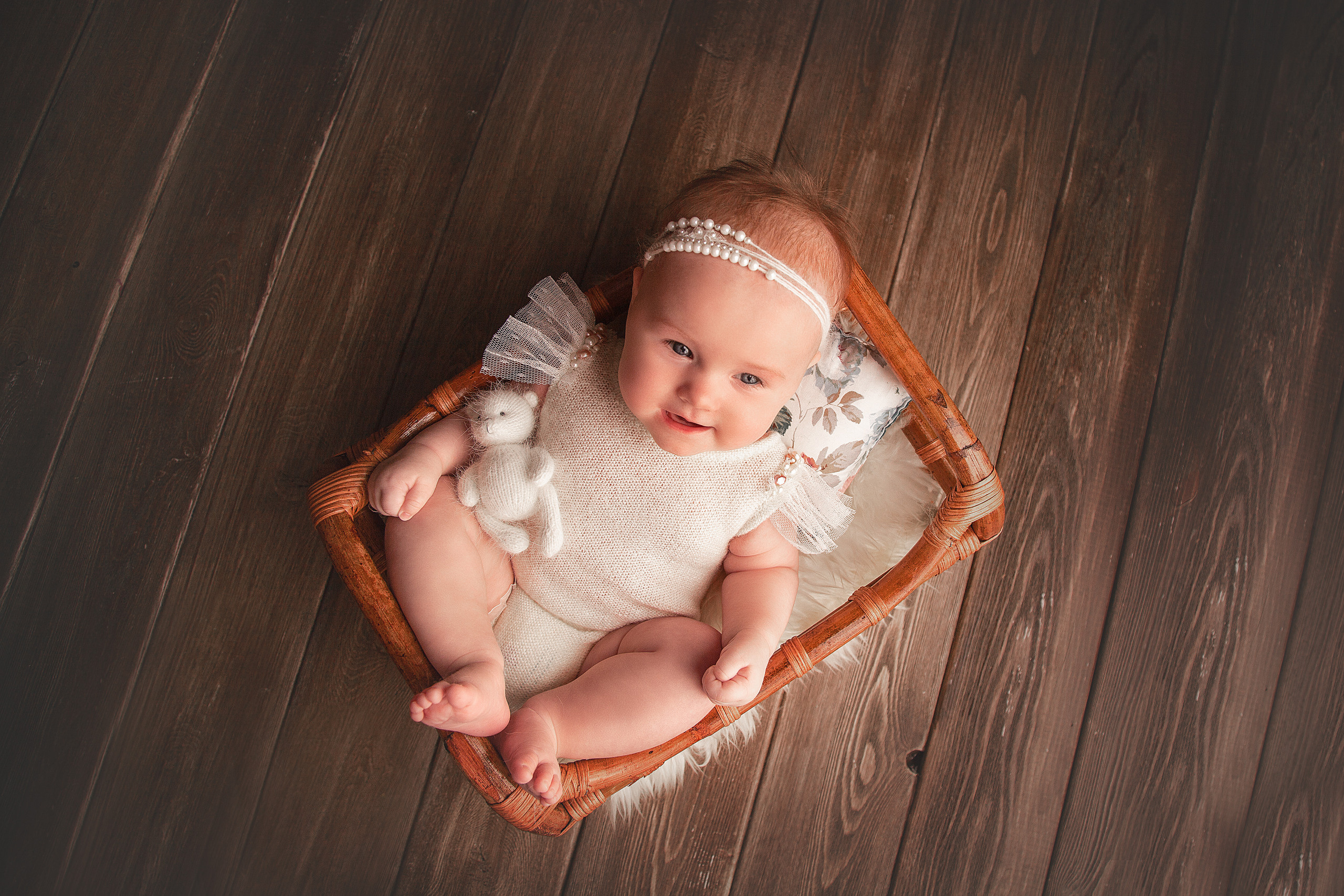 Малыши от 3 до 6 месяцев. Детский фотограф в Хабаровске Антипова Марина