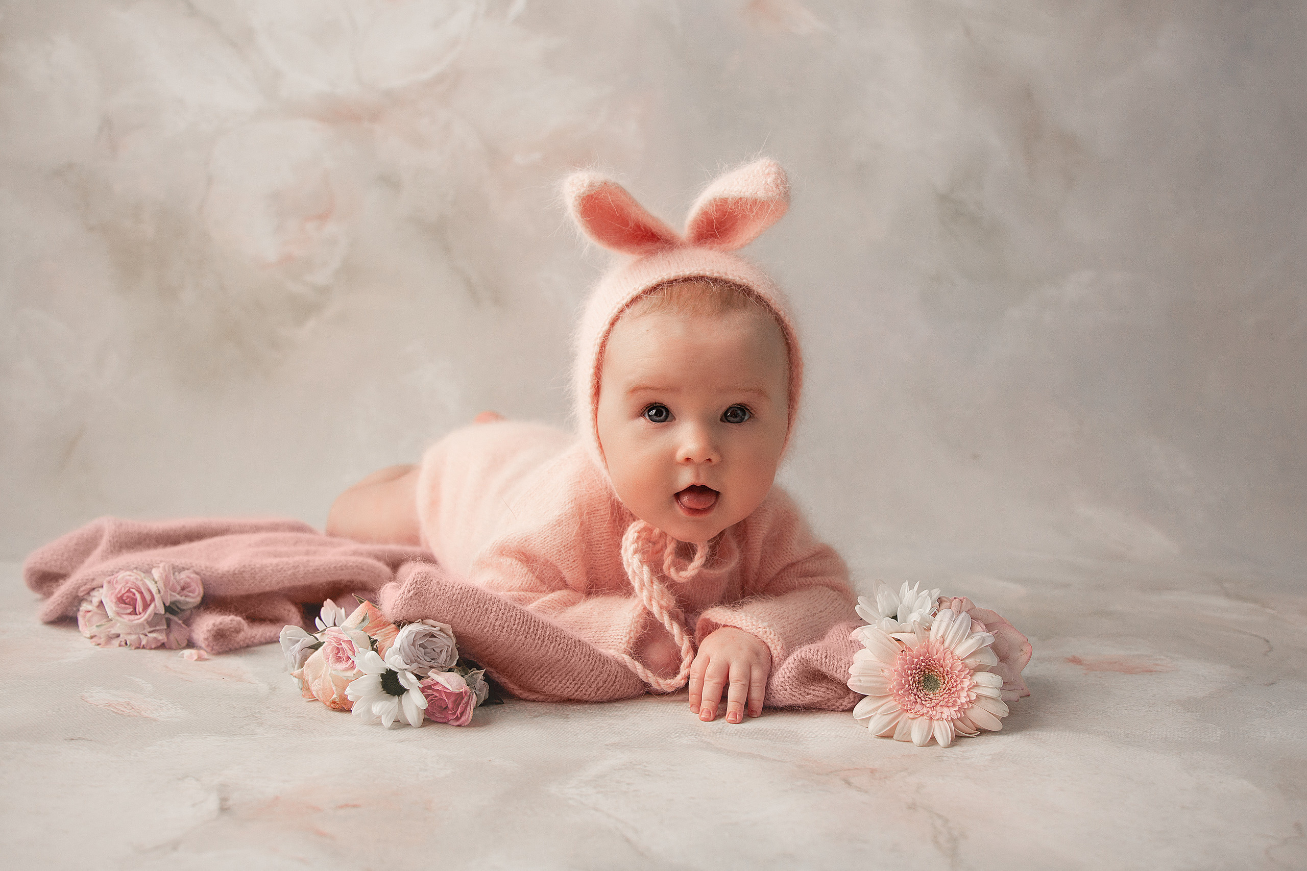 Малыши от 3 до 6 месяцев. Детский фотограф в Хабаровске Антипова Марина