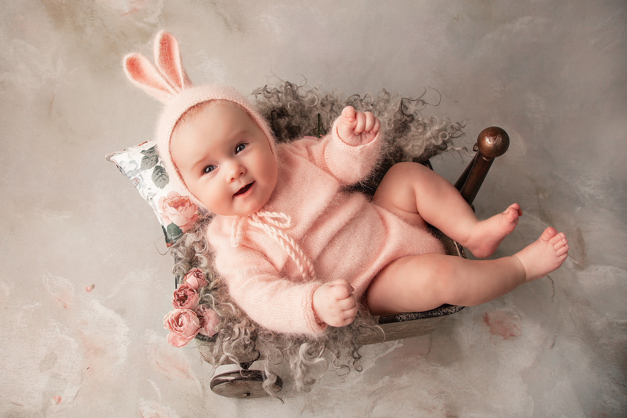 Малыши от 3 до 6 месяцев. Детский фотограф в Хабаровске Антипова Марина