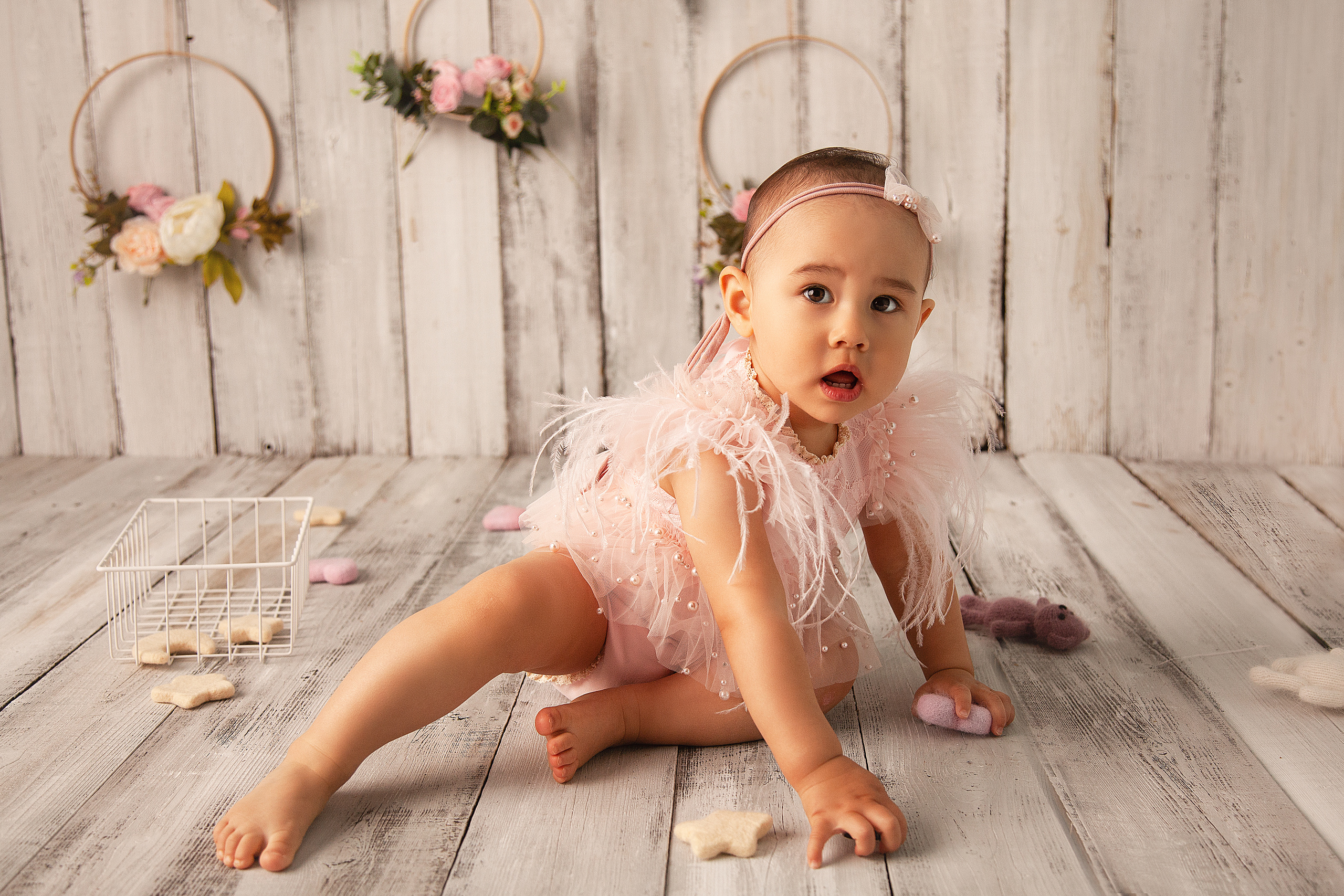 Малыши от 6 месяцев до 1 года. Детский фотограф в Хабаровске Антипова Марина
