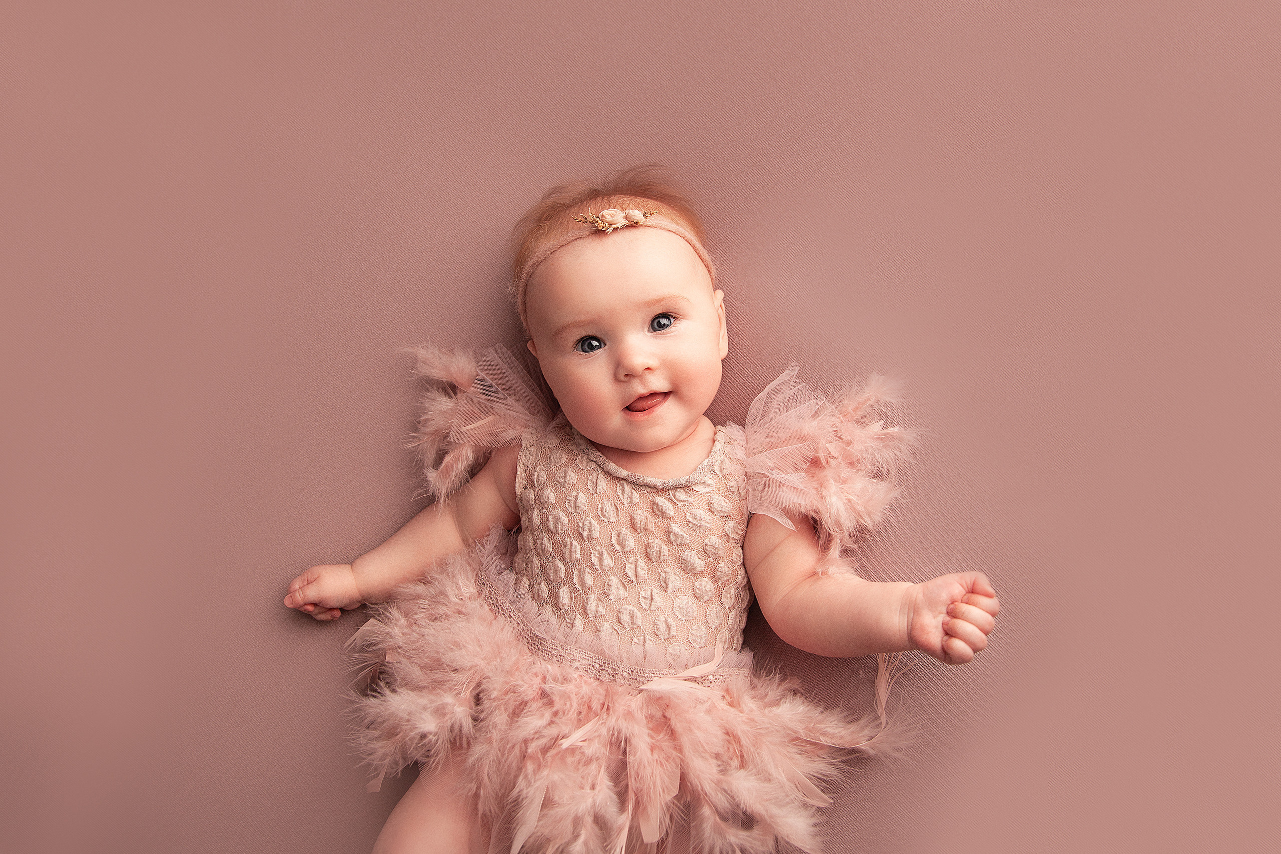 Малыши от 3 до 6 месяцев. Детский фотограф в Хабаровске Антипова Марина