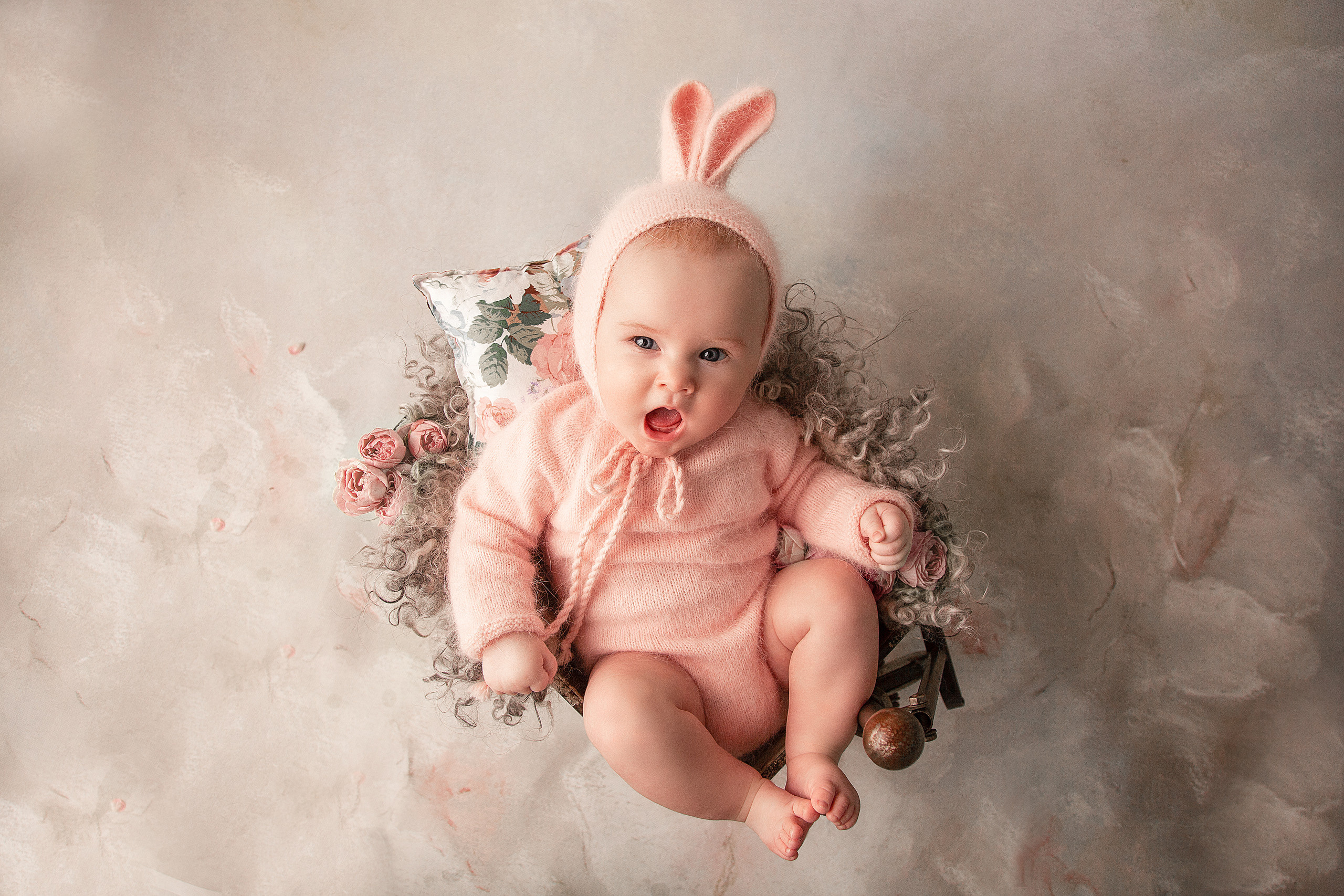 Малыши от 3 до 6 месяцев. Детский фотограф в Хабаровске Антипова Марина