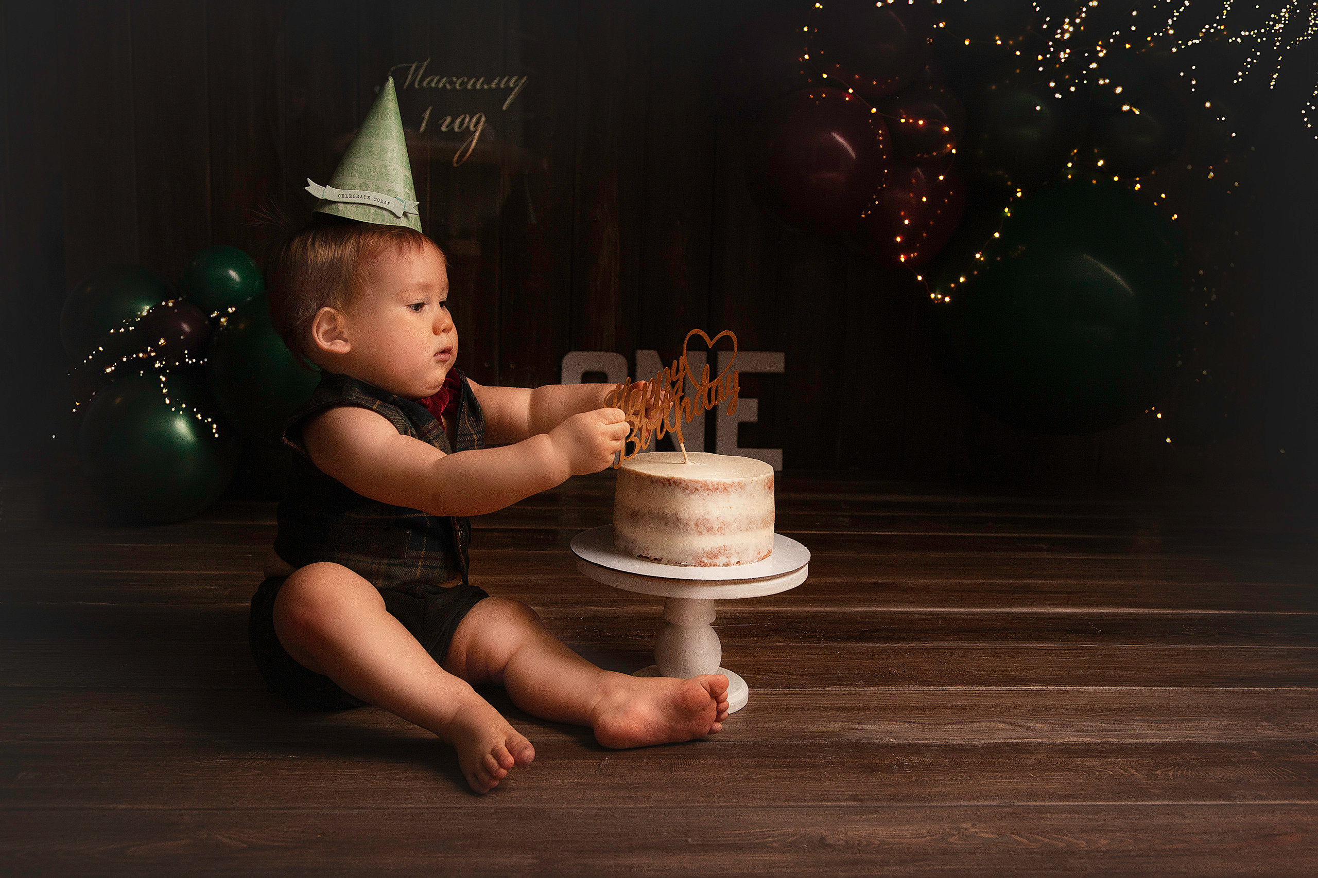 Первый Годик. Детский фотограф в Хабаровске Антипова Марина