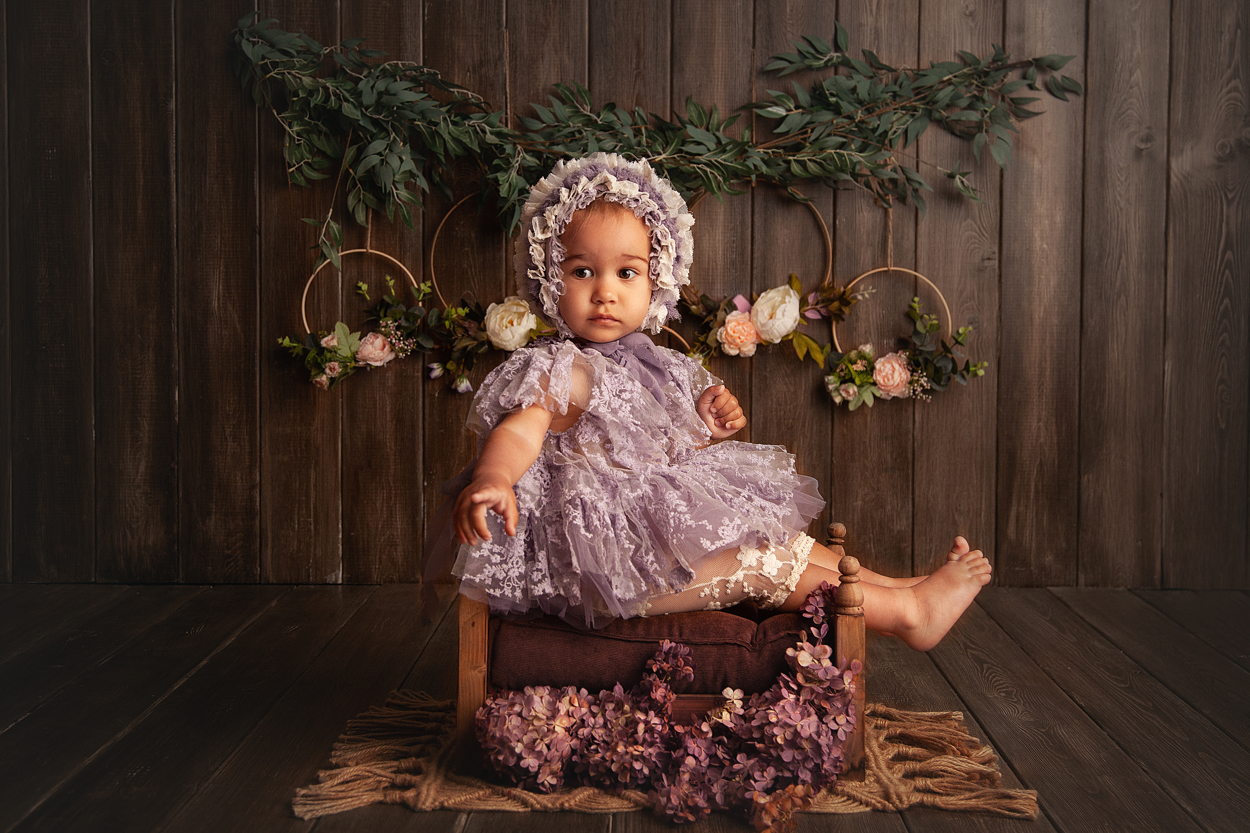 Малыши от 6 месяцев до 1 года. Детский фотограф в Хабаровске Антипова Марина