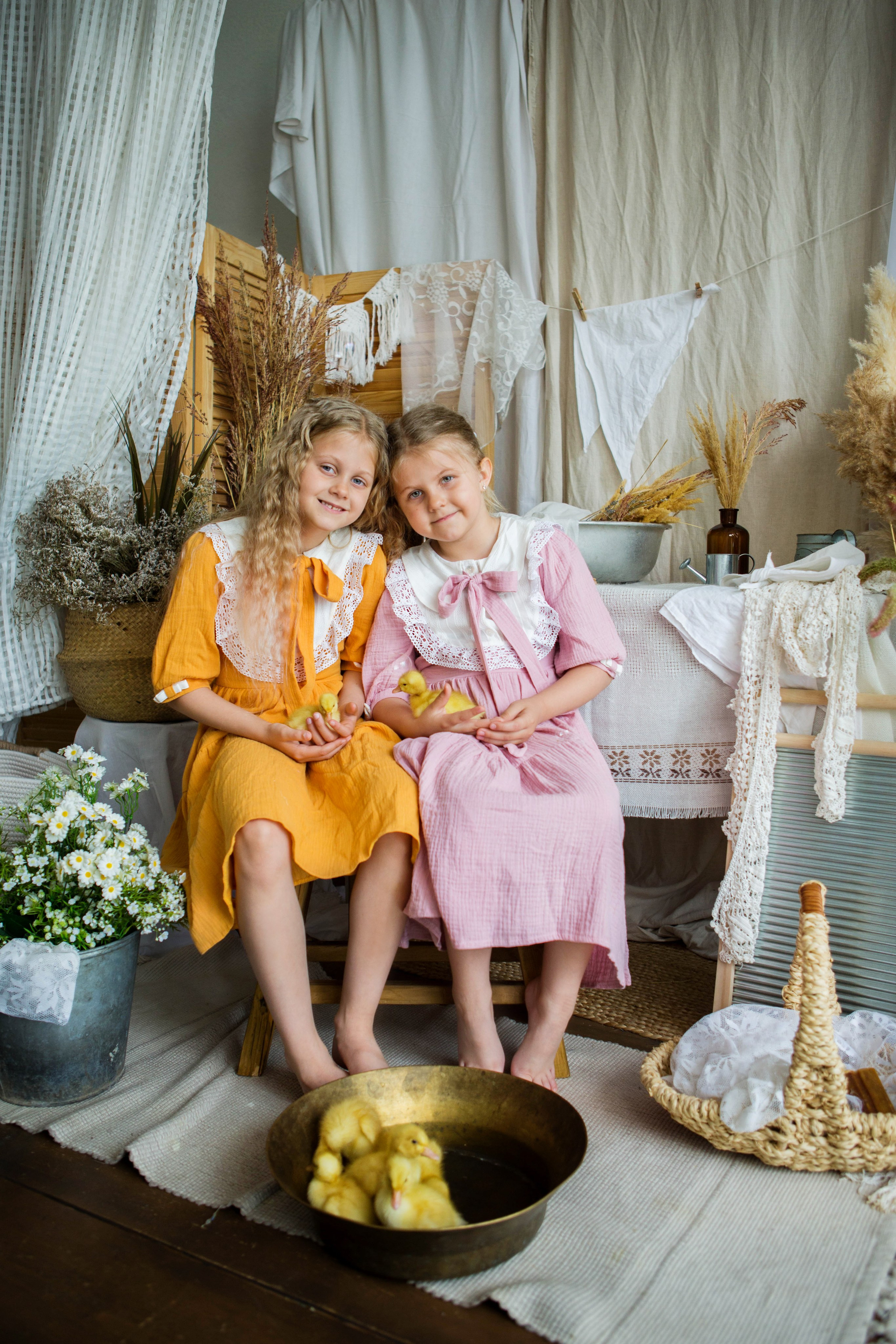 Стирка с утятами. Студия «Mestone». Свадебный семейный и детский фотограф в Краснодаре Карина Федоровская