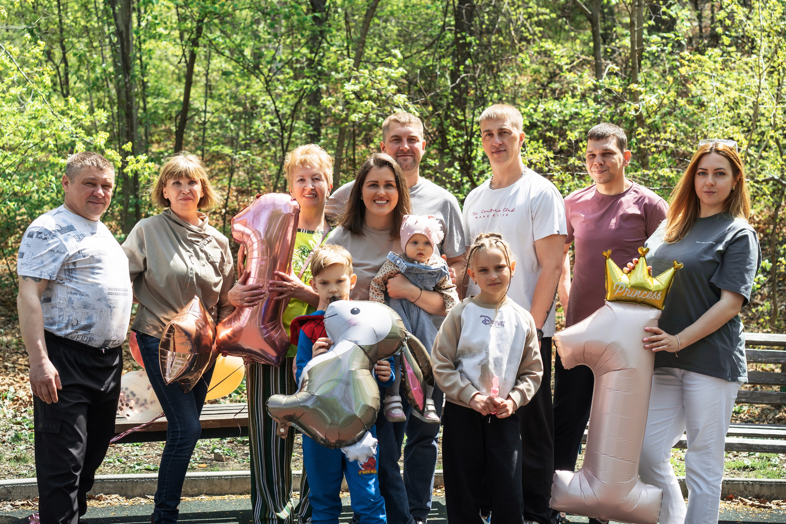 День рождения в парке. Семейный и детский фотограф во Владивостоке Мария Гой