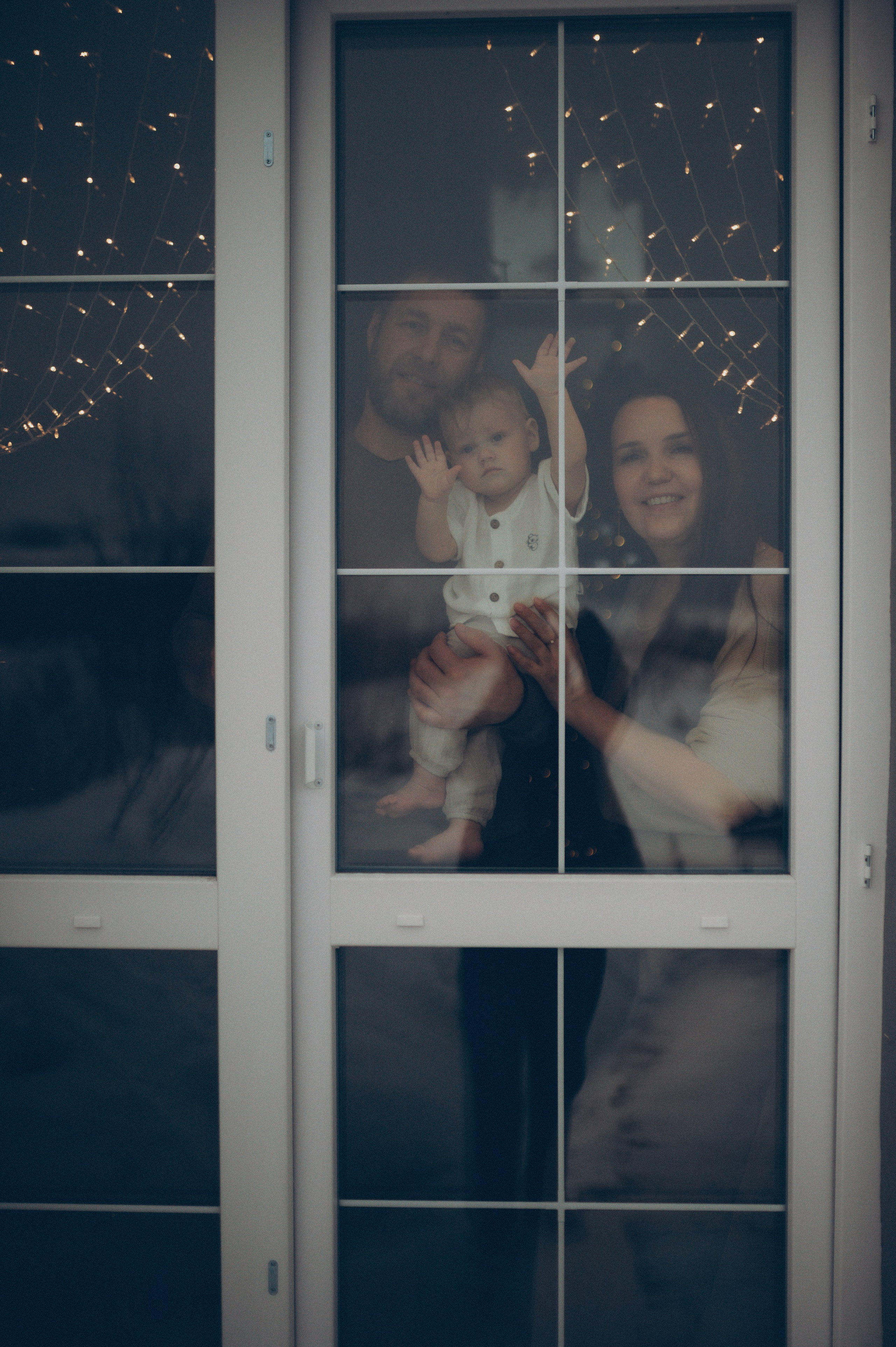 Лева, Жанна и Владимир (новогодняя домашняя). Фотограф, г. Лесной Свердловской области