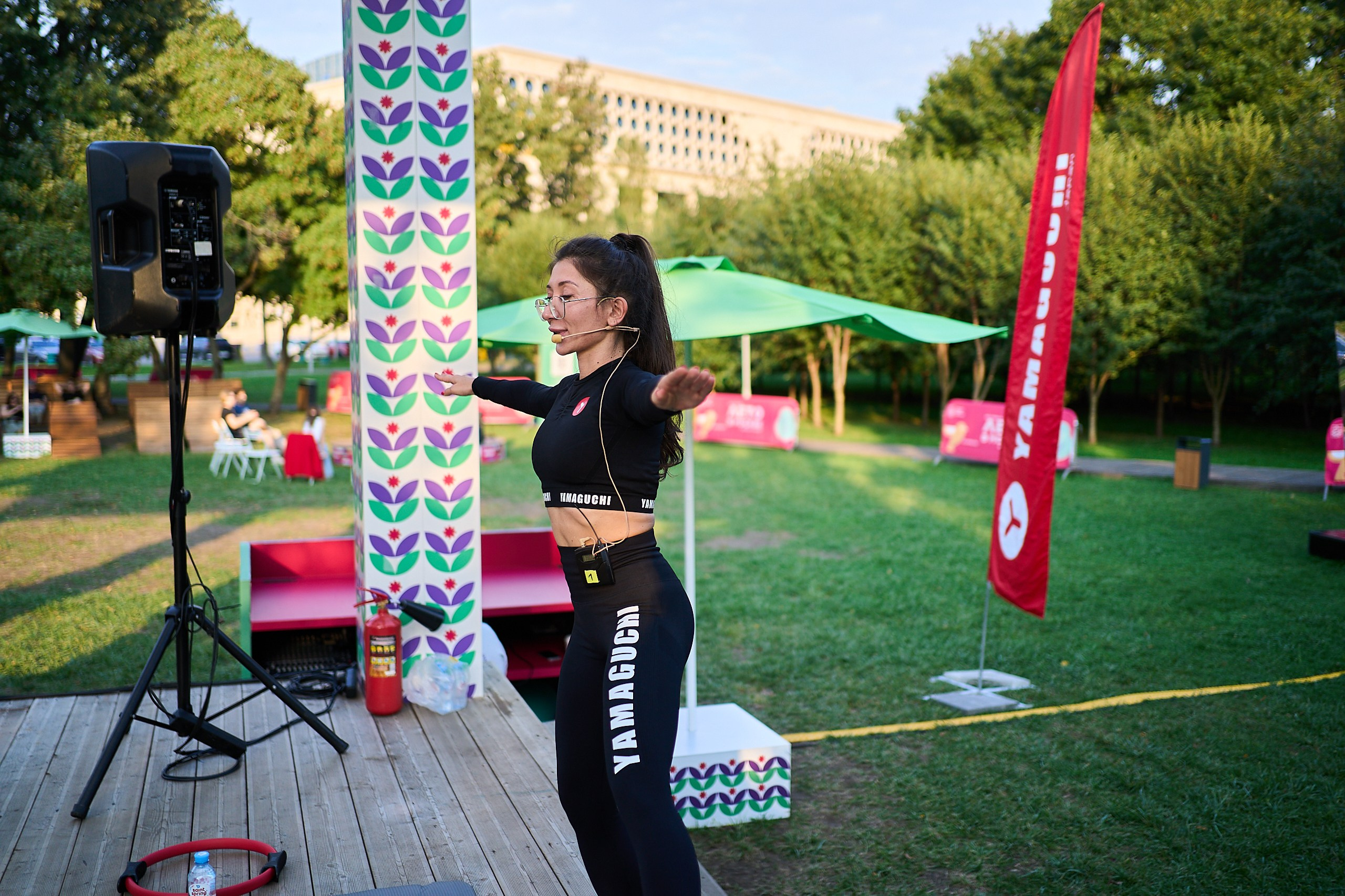 Yamaguchi / открытая тренировка «в стиле Пилатес». Фотограф и Видеограф в Москве. Олег Корушев