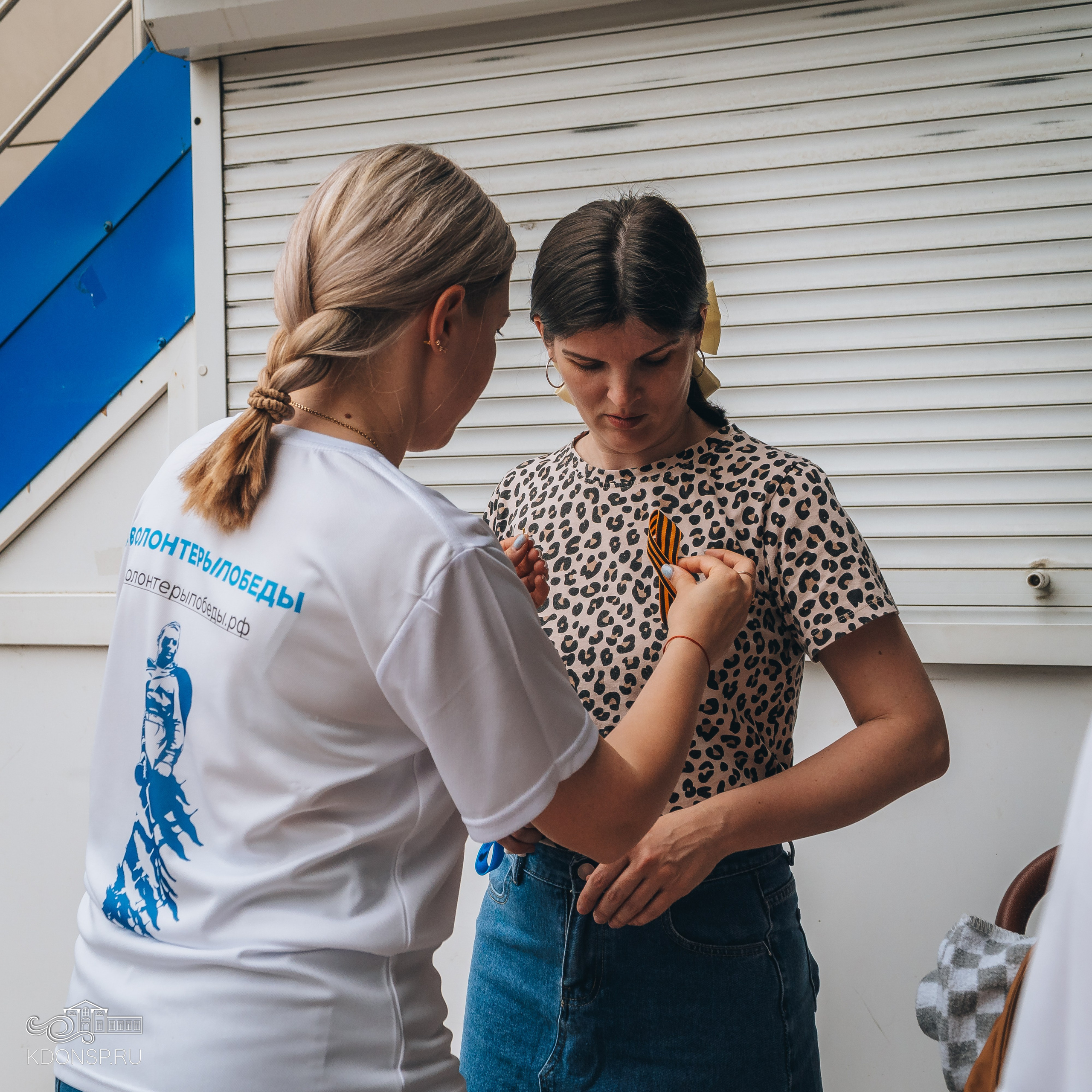 «Георгиевская ленточка — символ Победы». Новотитаровский Дом культуры