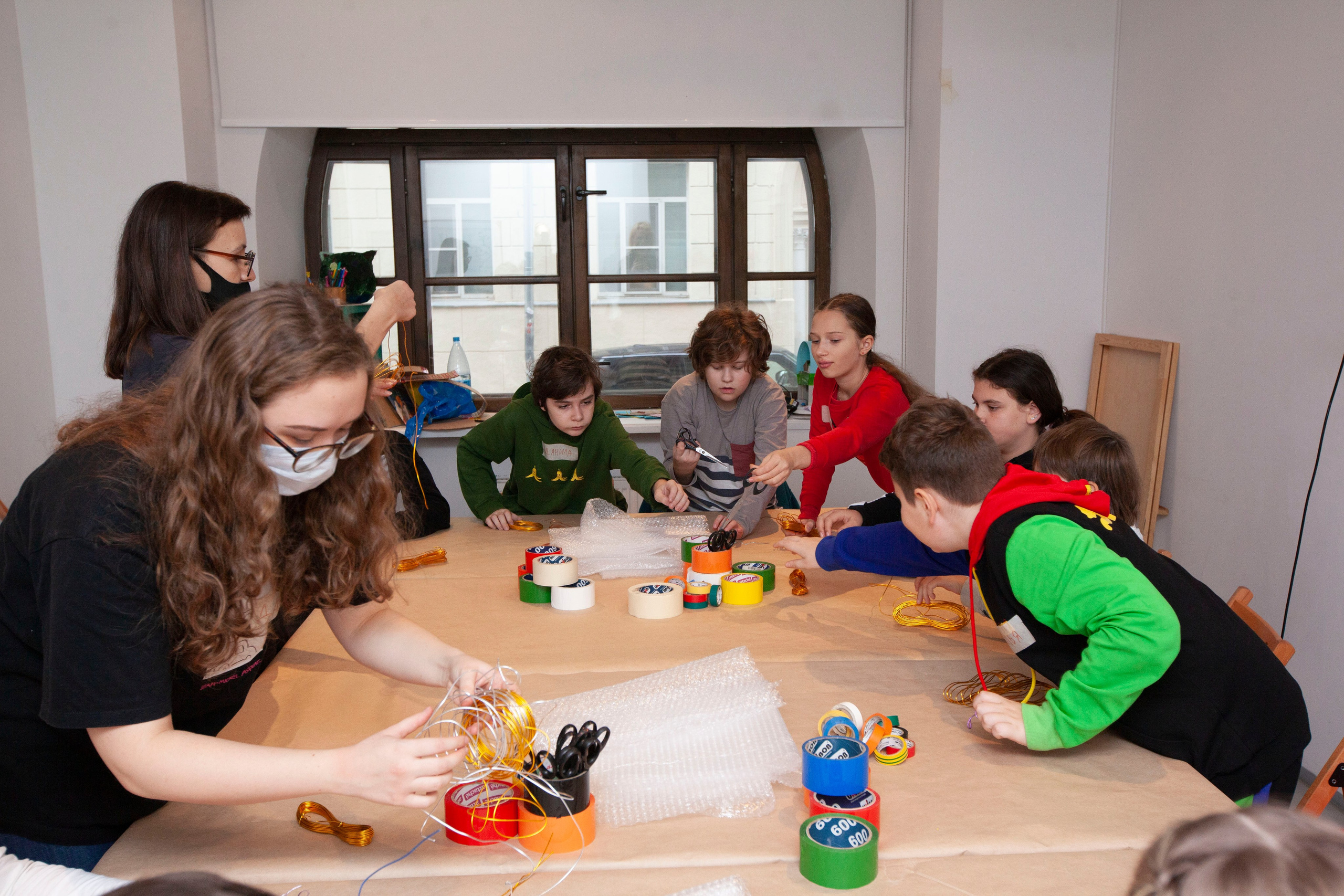 Детский мастер-класс в ММОМА. Stanislav Baryshev — People. Emotions. Atmosphere