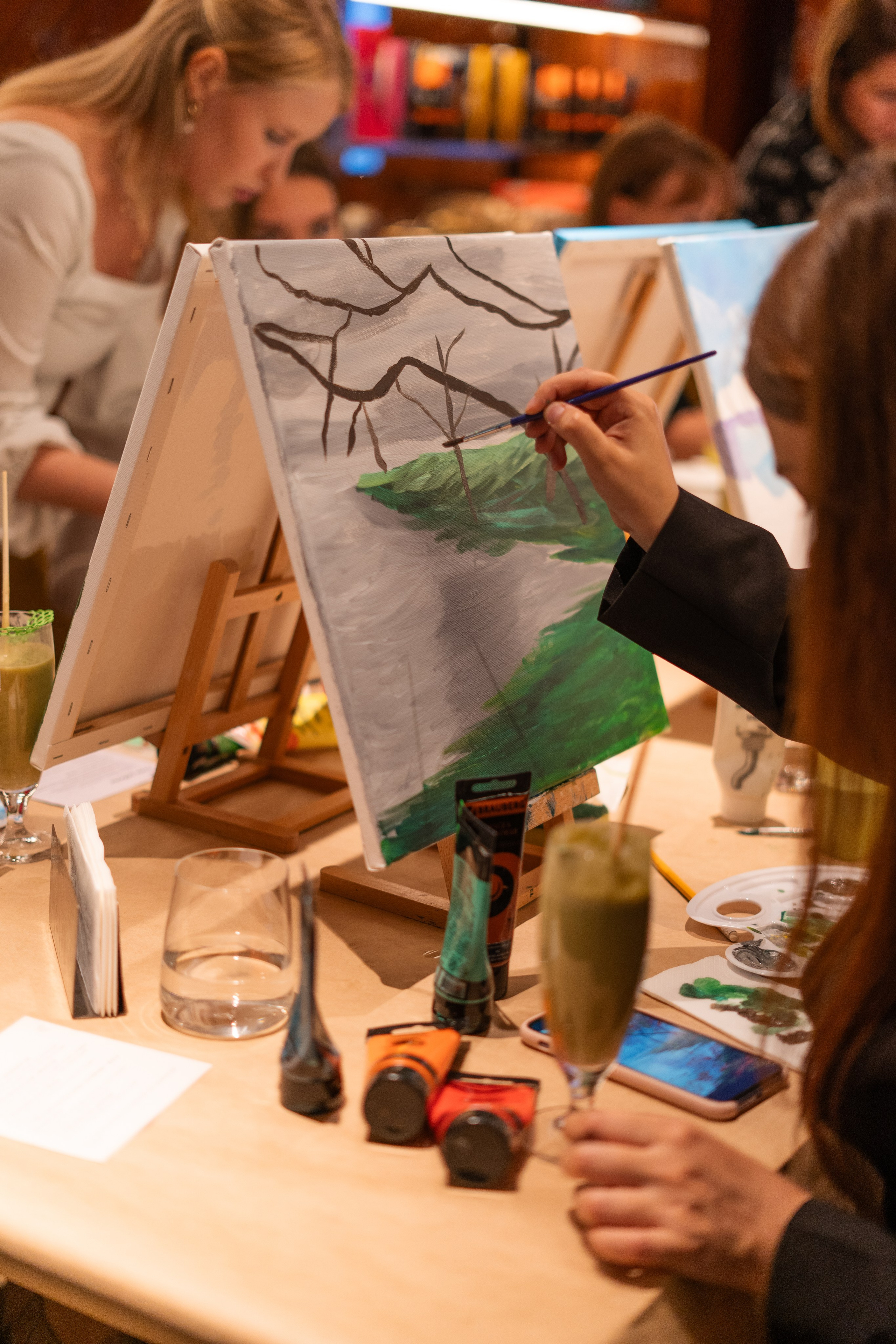 Корпоратив Teach Me Art 3. Портретный фотограф в Москве и Санкт-Петербурге Арина Чех