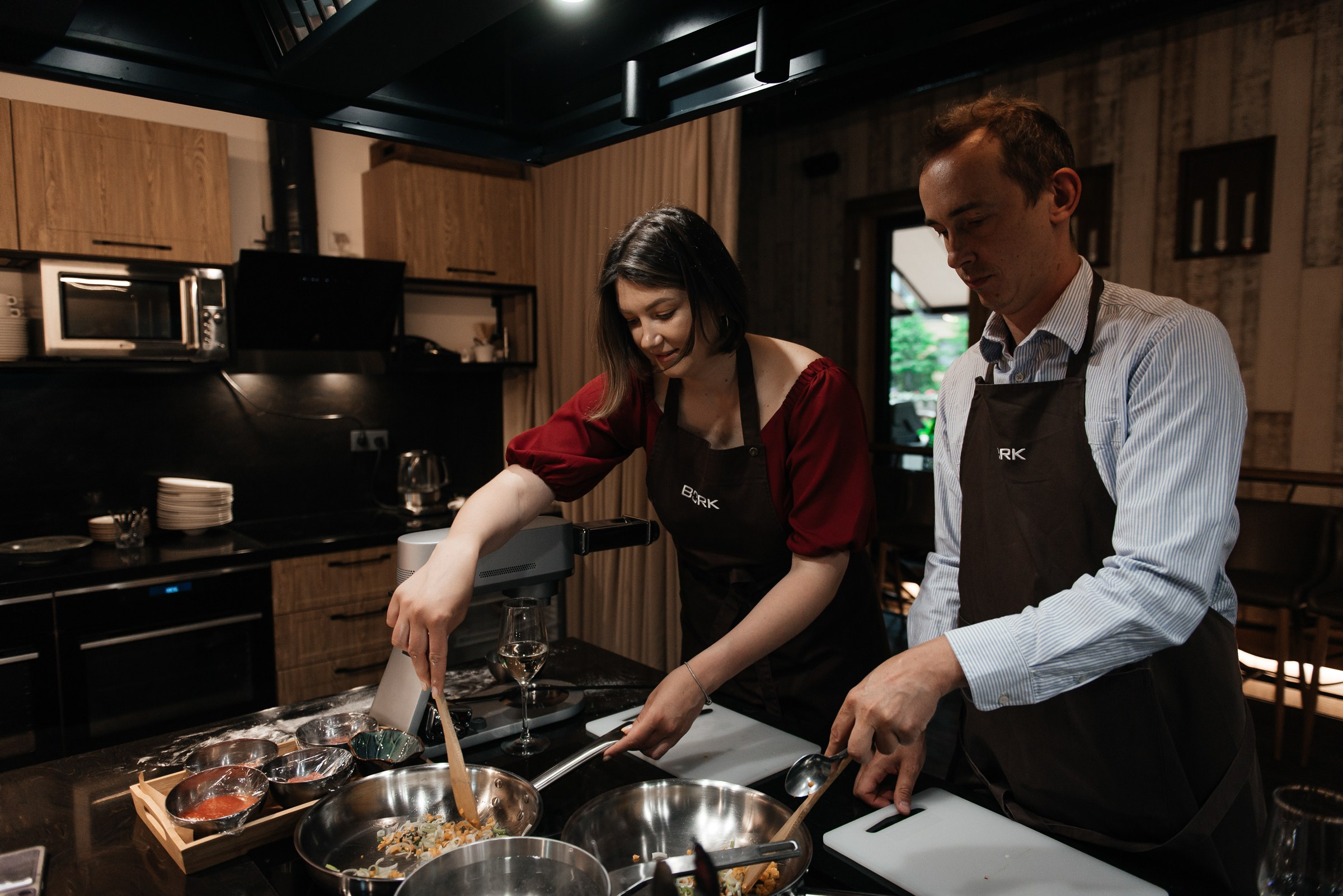 свадебный ужин в ресторане Чаща в Охта парке