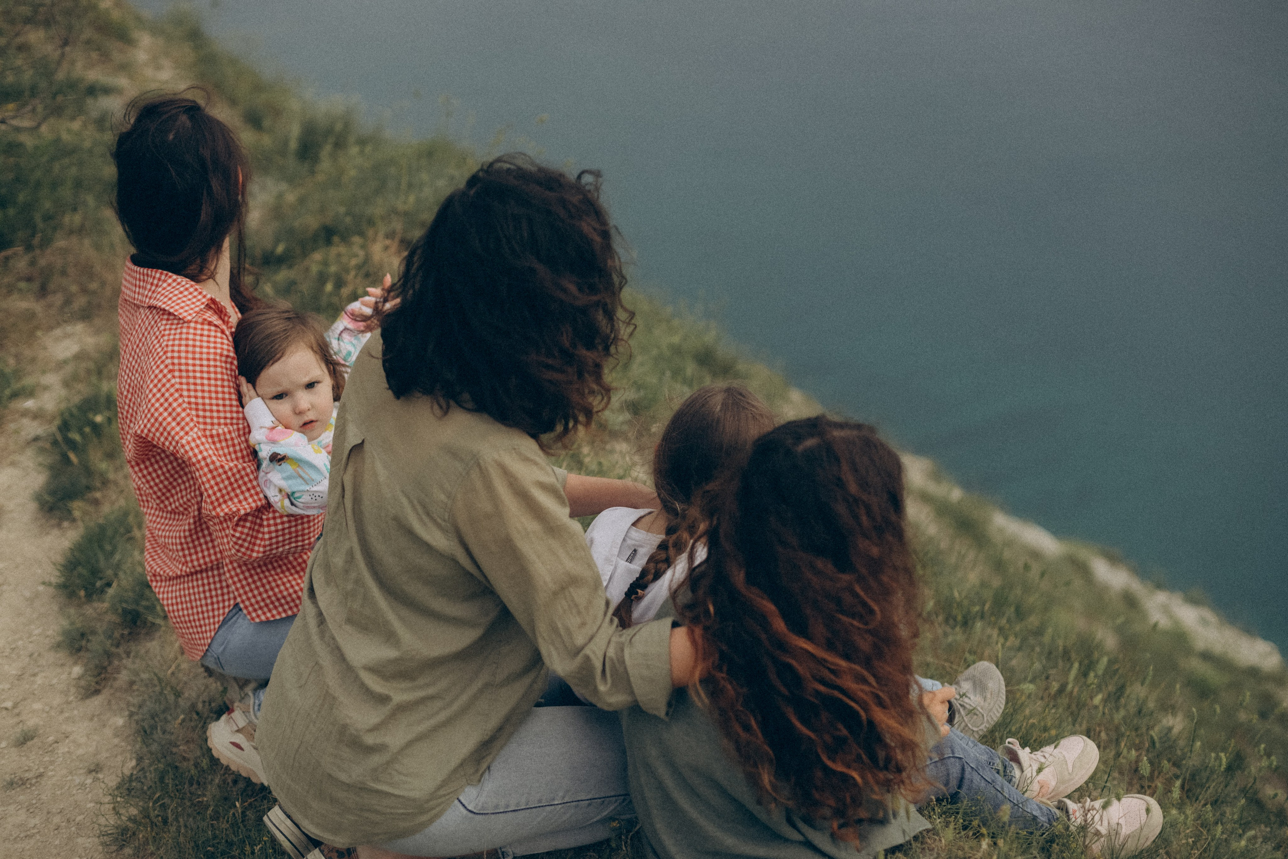 Лена, Ира, Лейла, Ника, Адам и Ария. Семейный фотограф Анапа