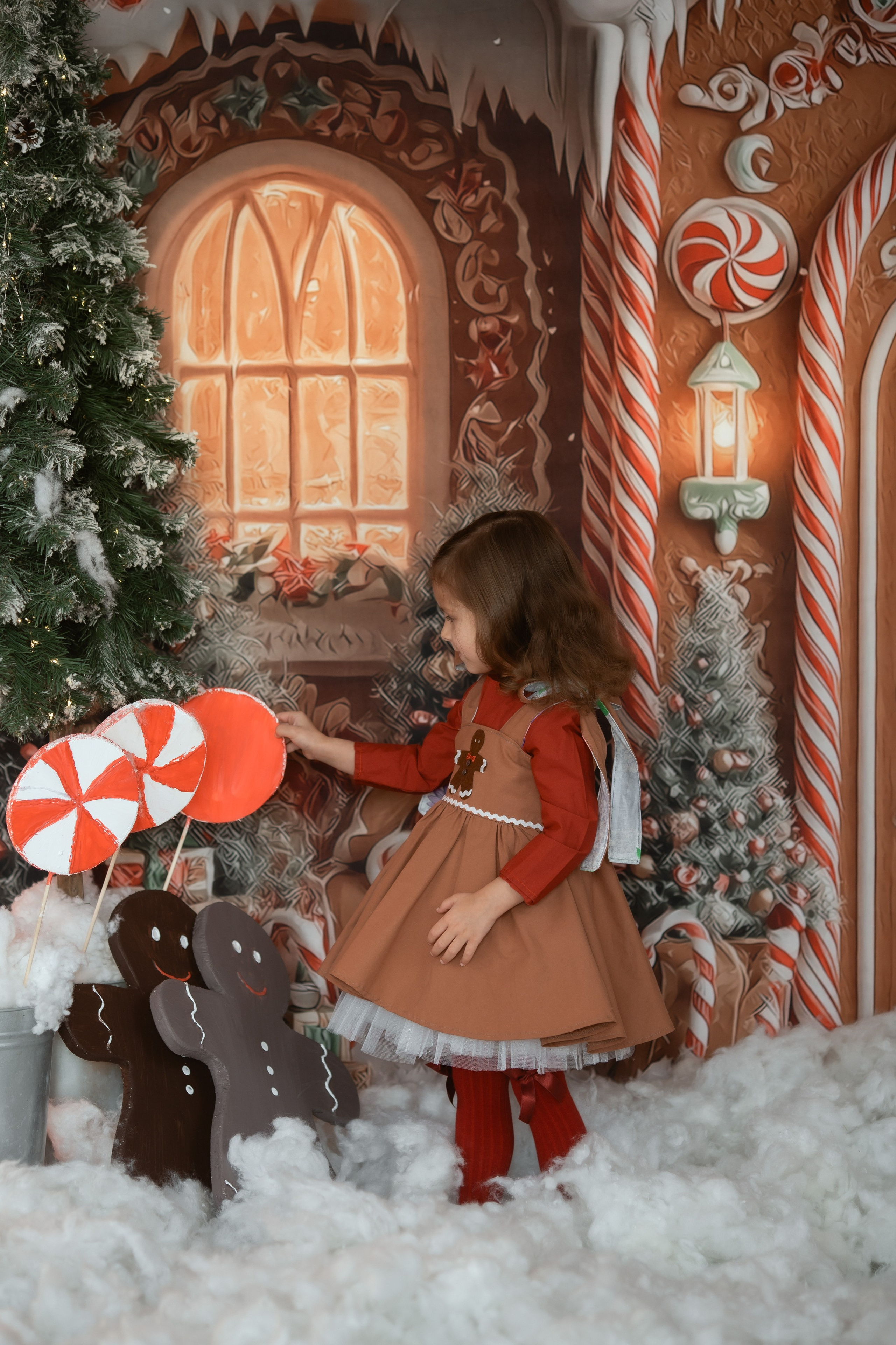 Детский фотопроект «Пряничный домик». Фотостудия Фонарь