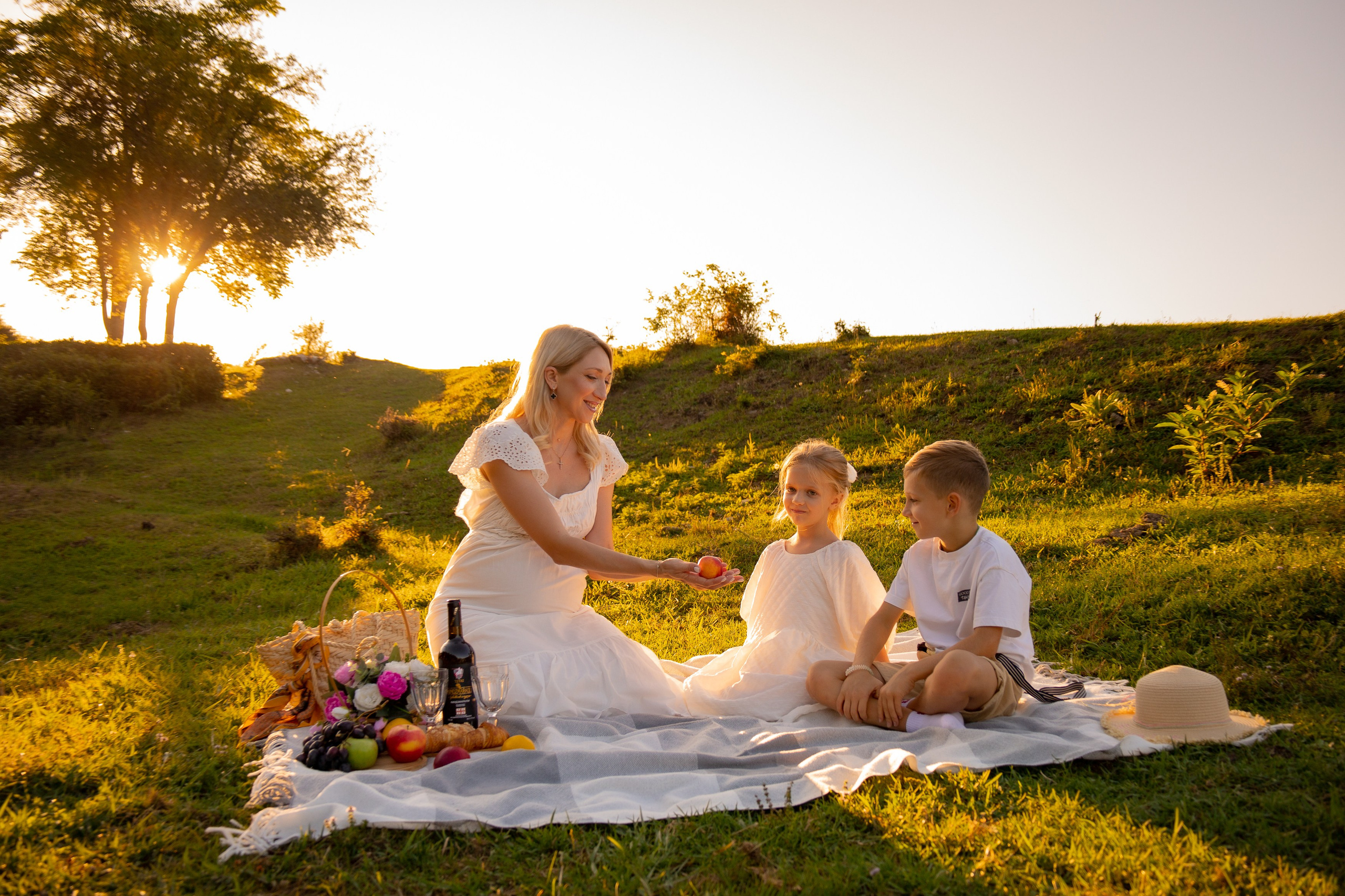 Пикник на Чайных Плантациях. Семейный и Свадебный фотограф в Сочи
