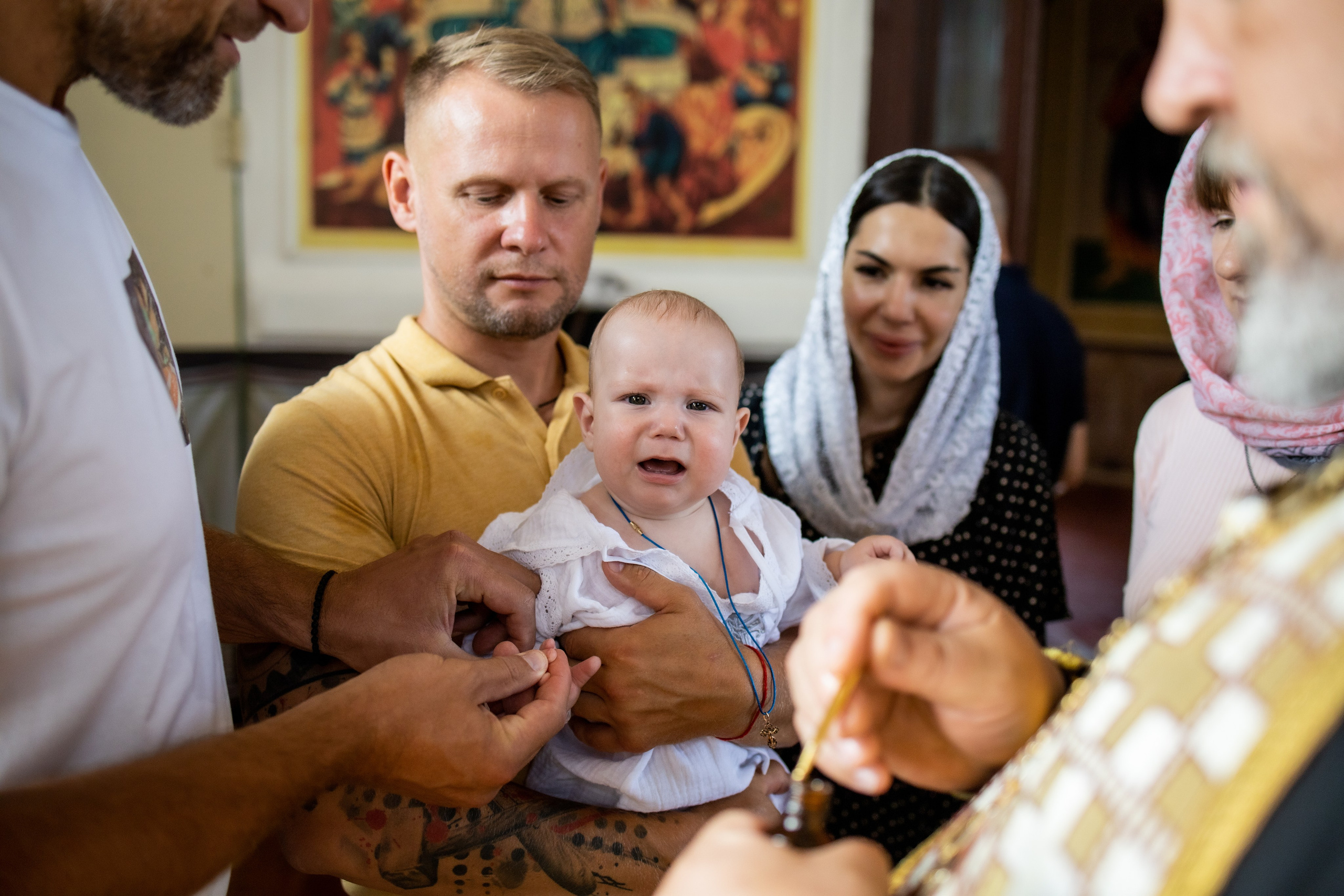 Крещение Вовочки. Фотограф Надежда Лукьянова