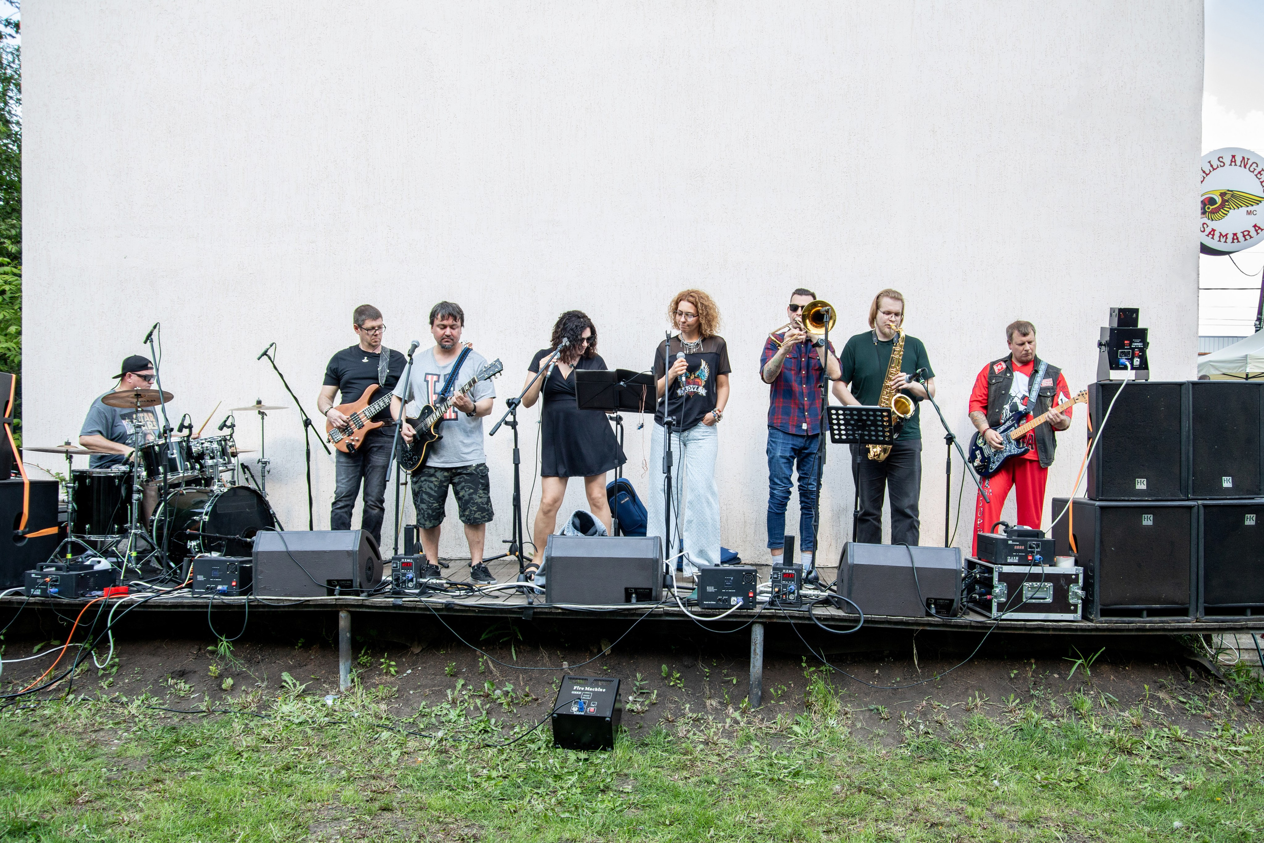 Открытие мотосезона 2025 при участие Cover Band «НАШ ФОРМАТ». Фотограф в Самаре Алексей Головачёв