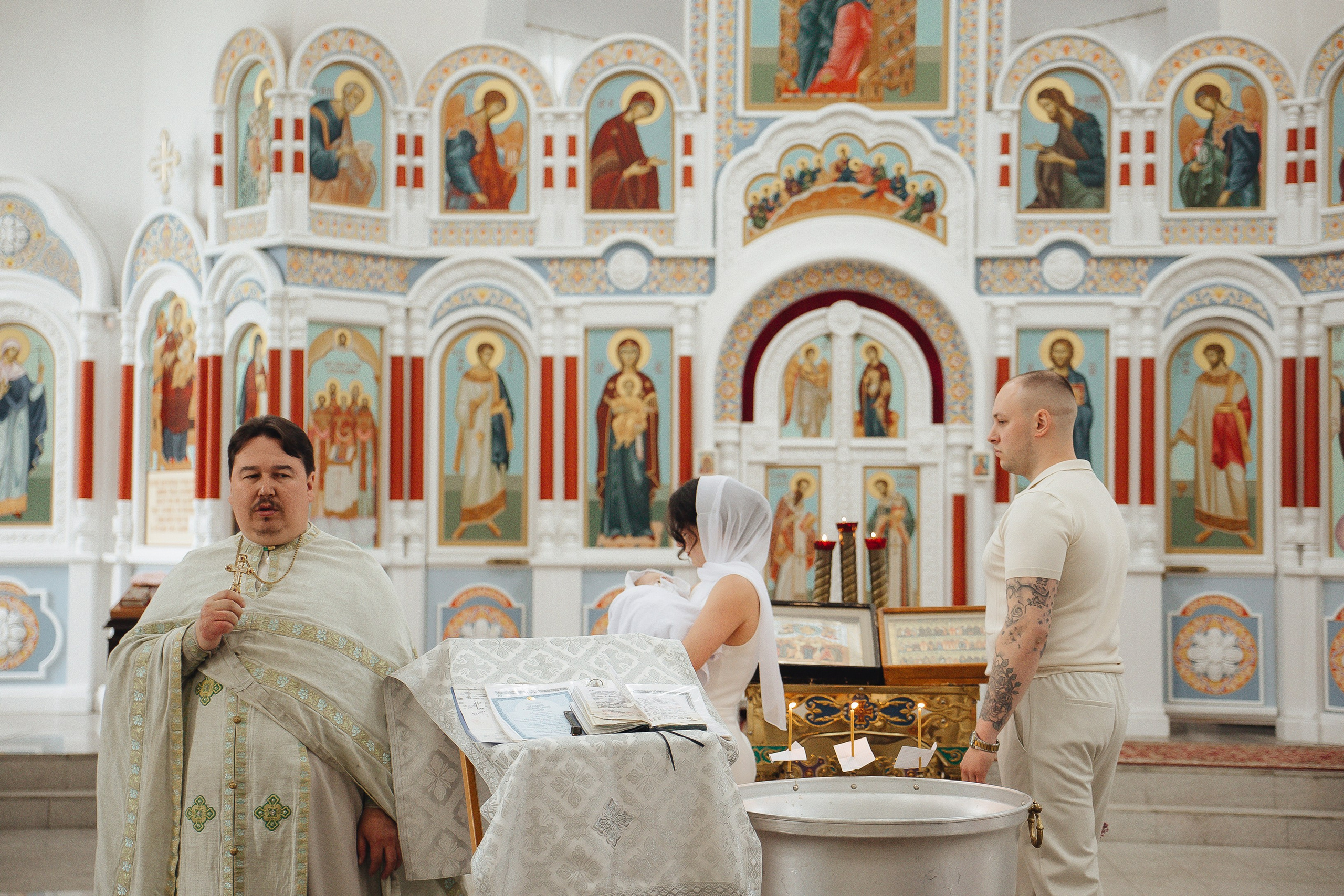 Крещение Маргариты. Свадебный фотограф Москва и МО