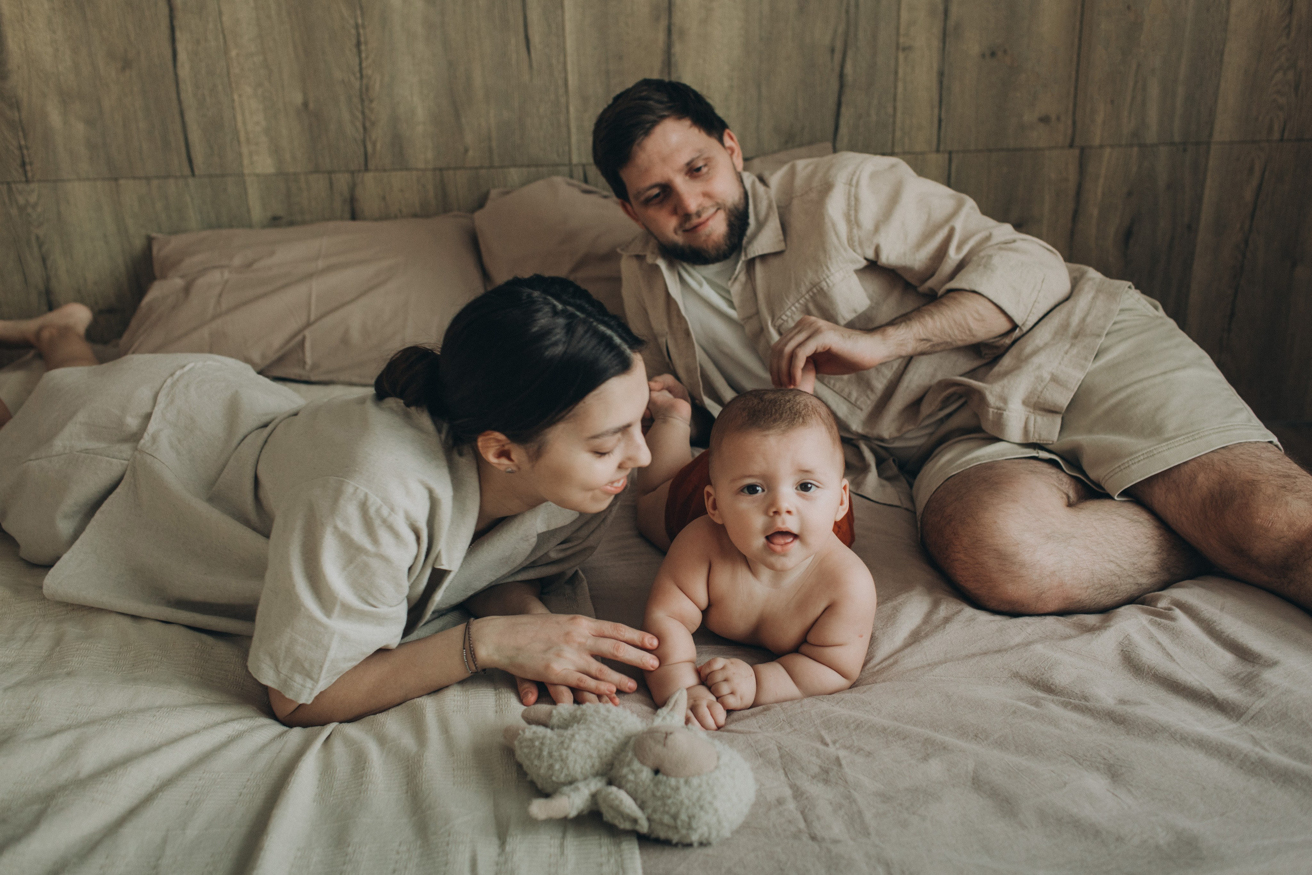 Лев, Мила, Леша. Семейный фотограф Томск