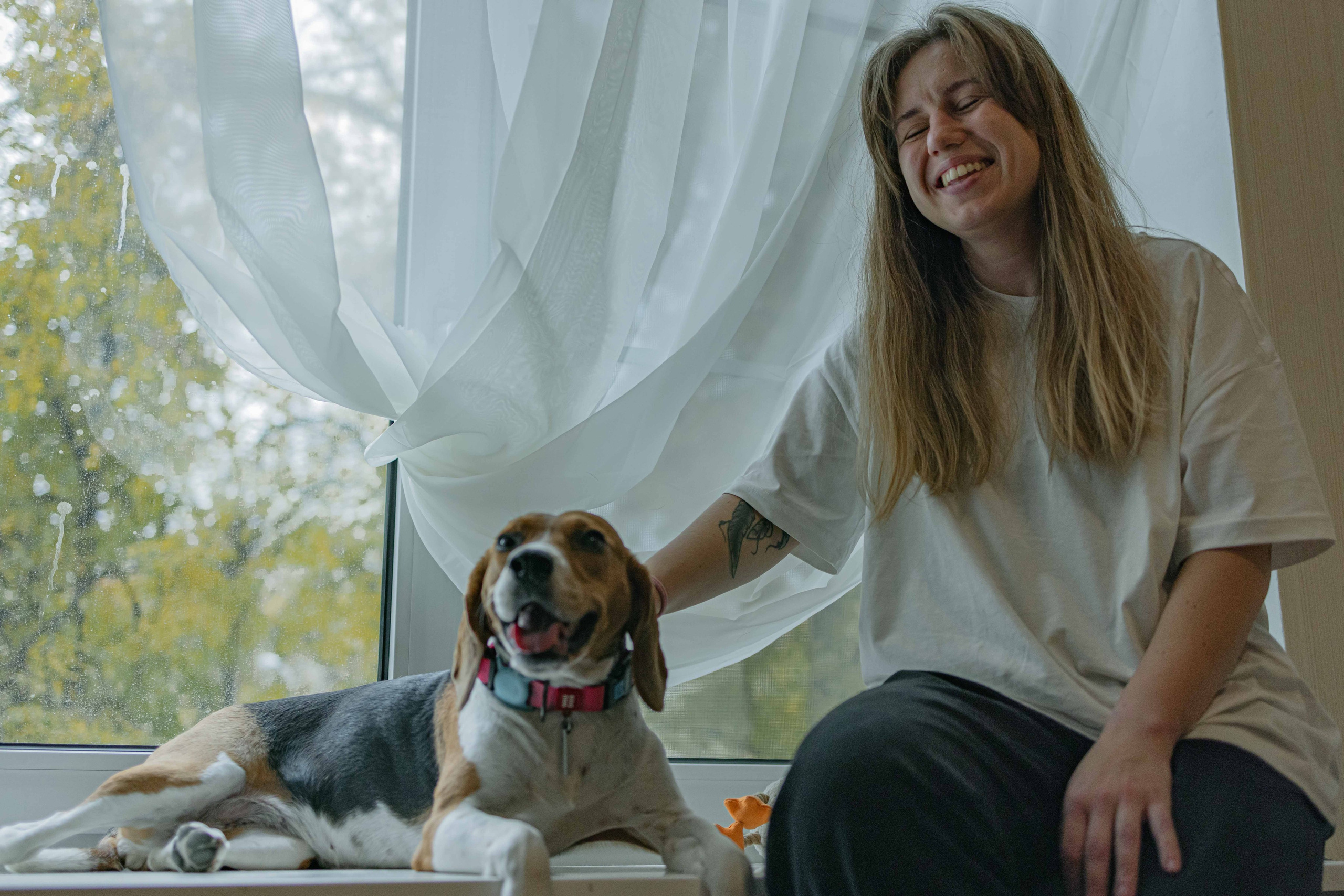 Света и Ива. Фотограф-анималист в Москве Лера Черноног