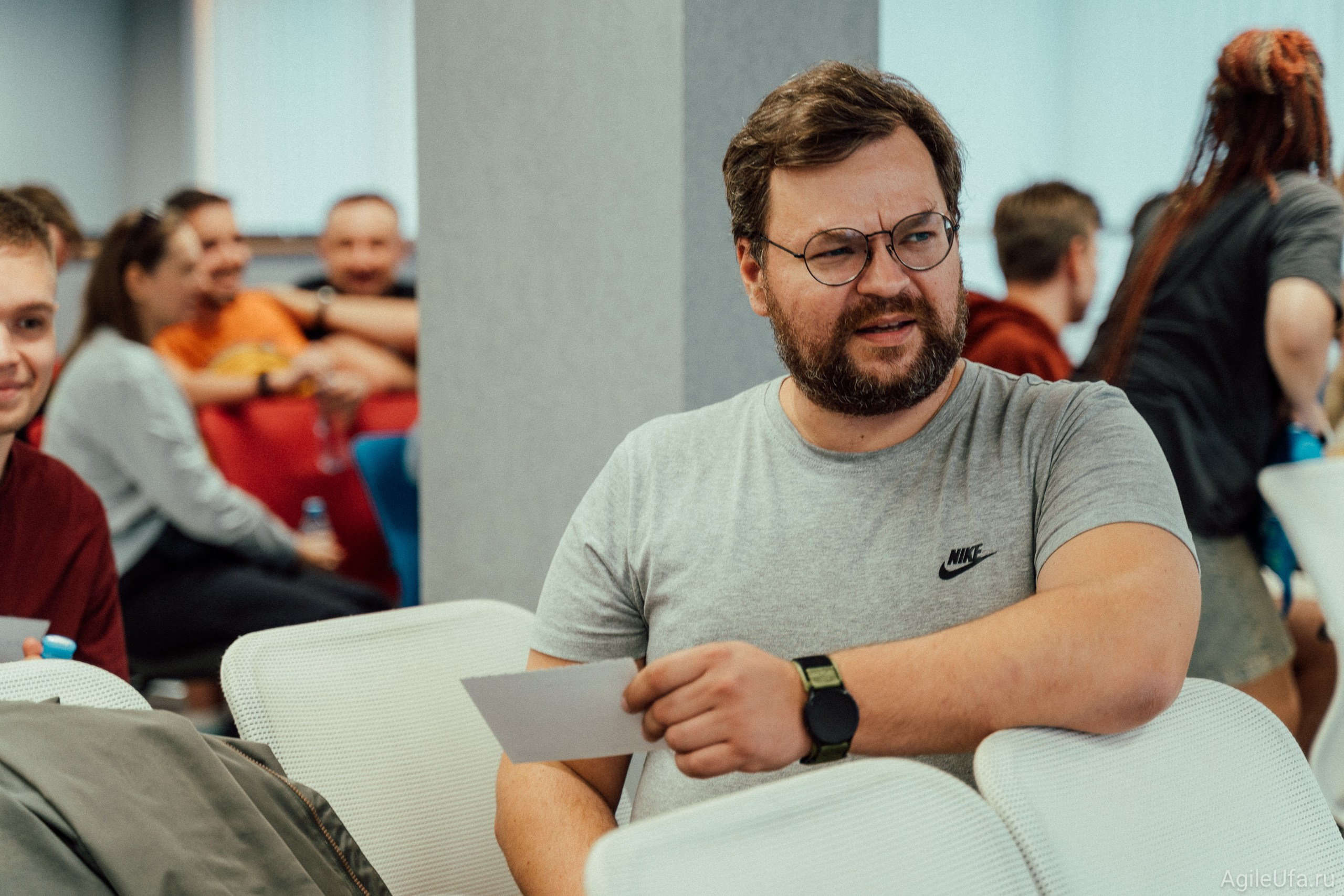 Митап Life in Agile: Здоровье, дело, страсть! — 12 сентября 2024. Фотограф Шибков Константин