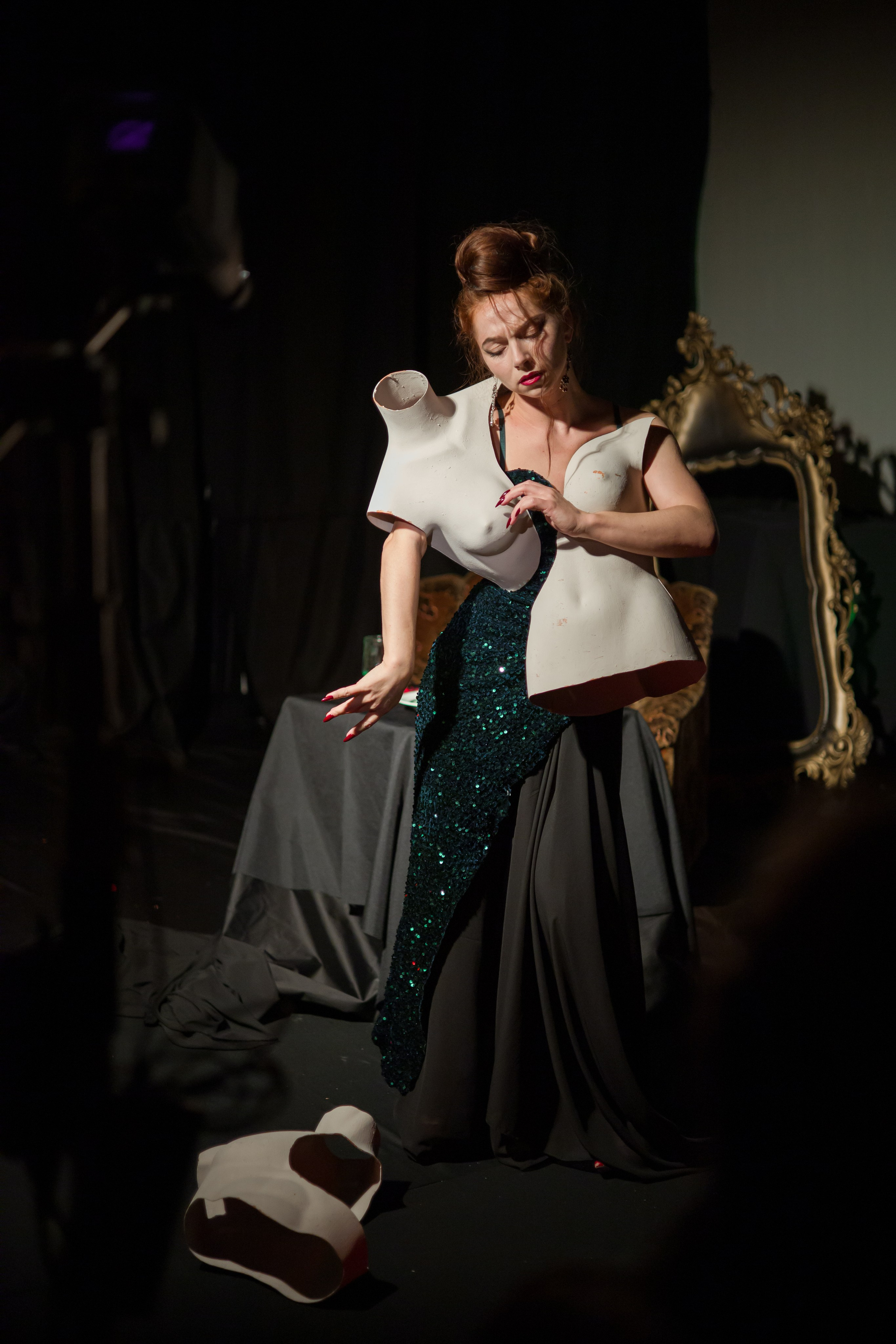 Пластический спектакль «Горгона». Портретный и репортажный фотограф Екатерина Селиверстова, Кострома