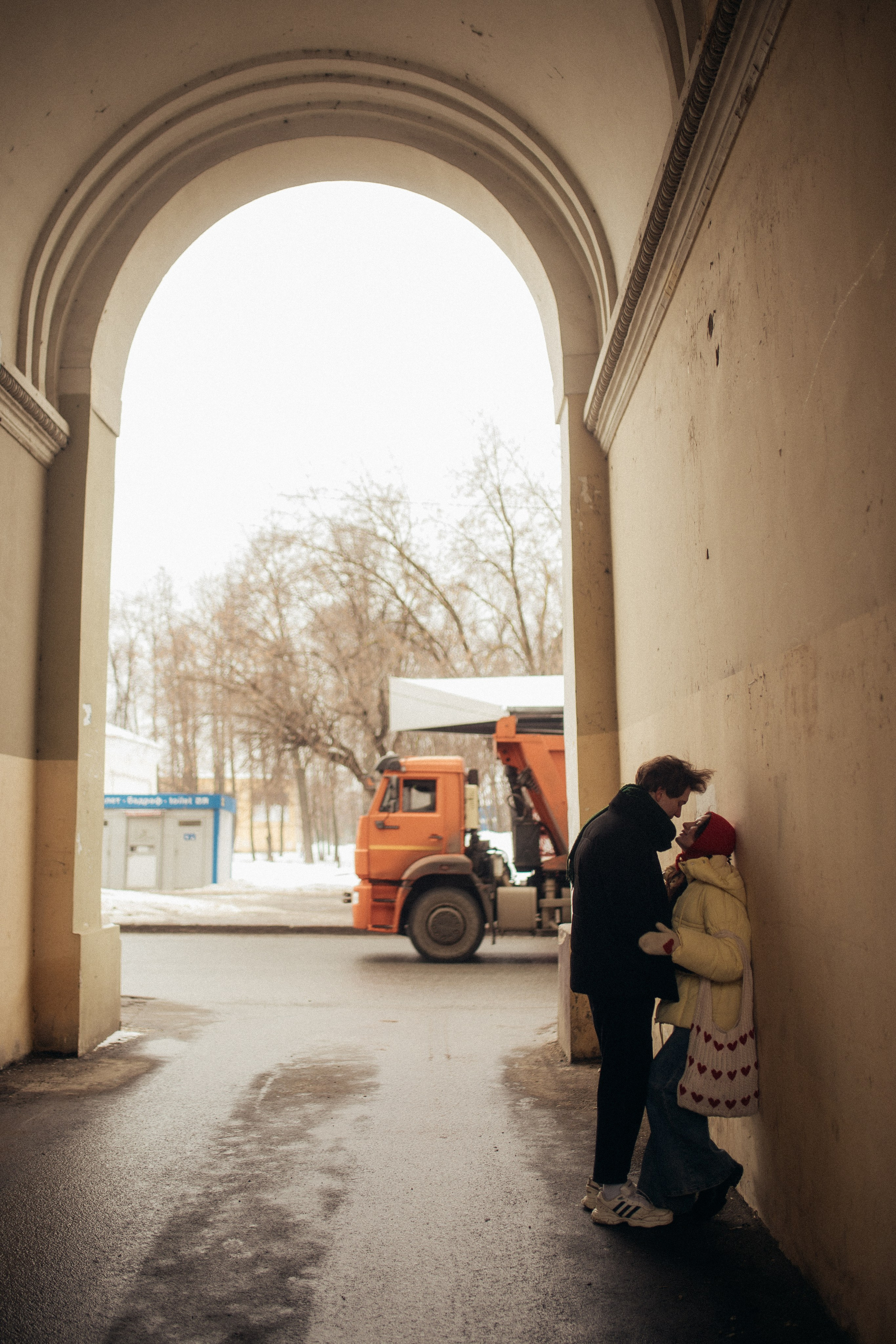 Зимняя прогулка. Свадебный фотограф Казань