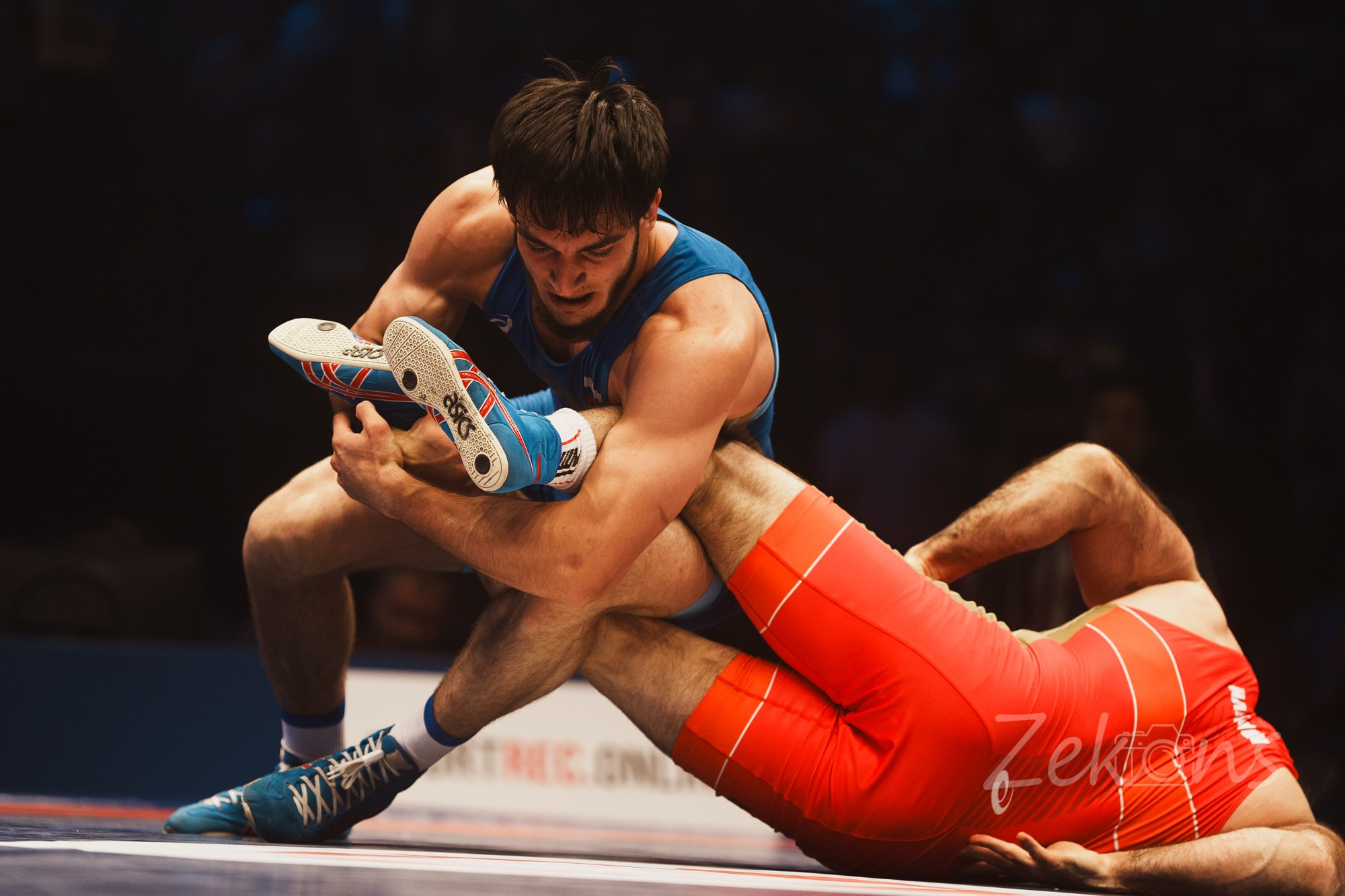 Чемпионат России по вольной борьбе 2025 (Москва). Zekons. Фото, видео, нейросети