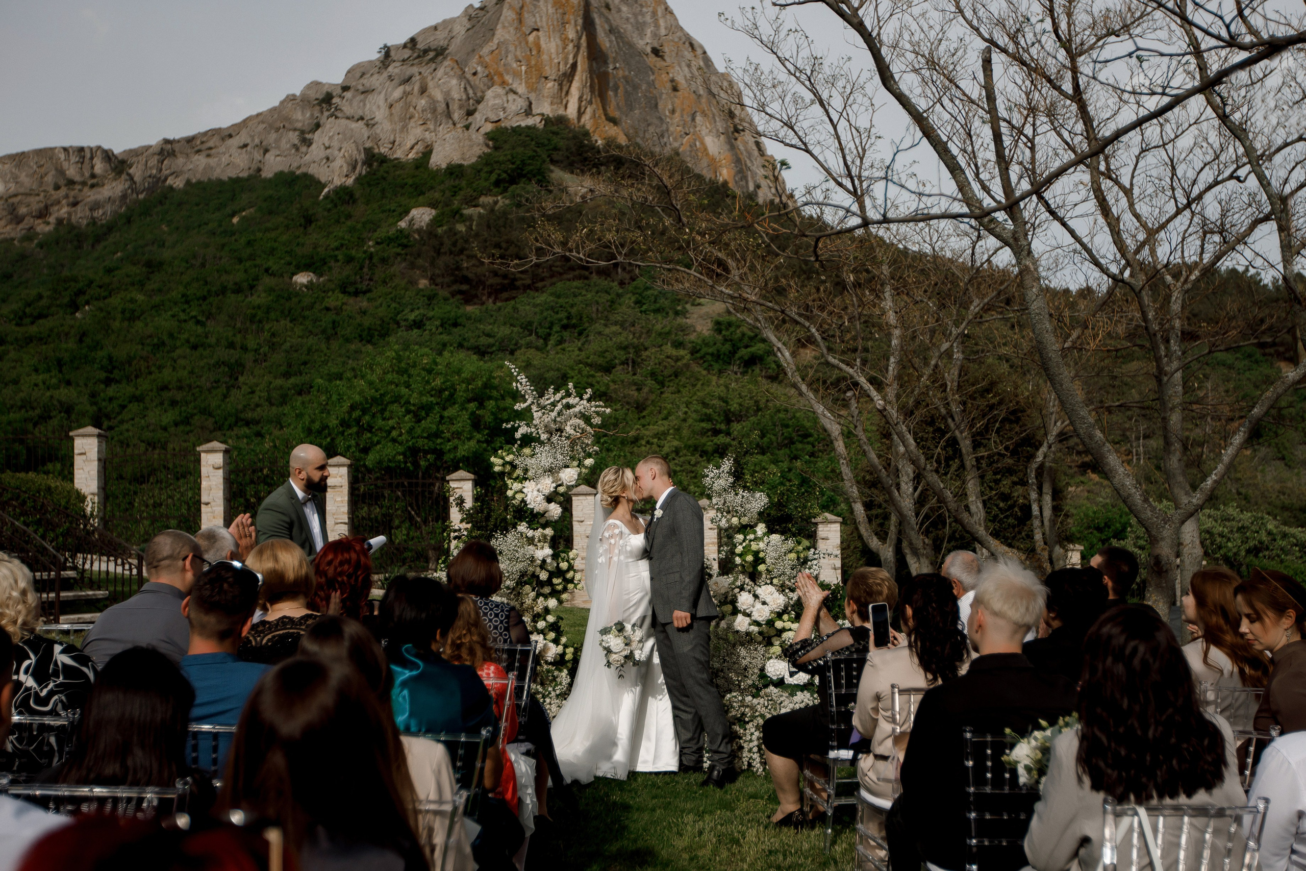 Денис и Алина. Белый замок. Фотограф Анна Лейман. Севастополь