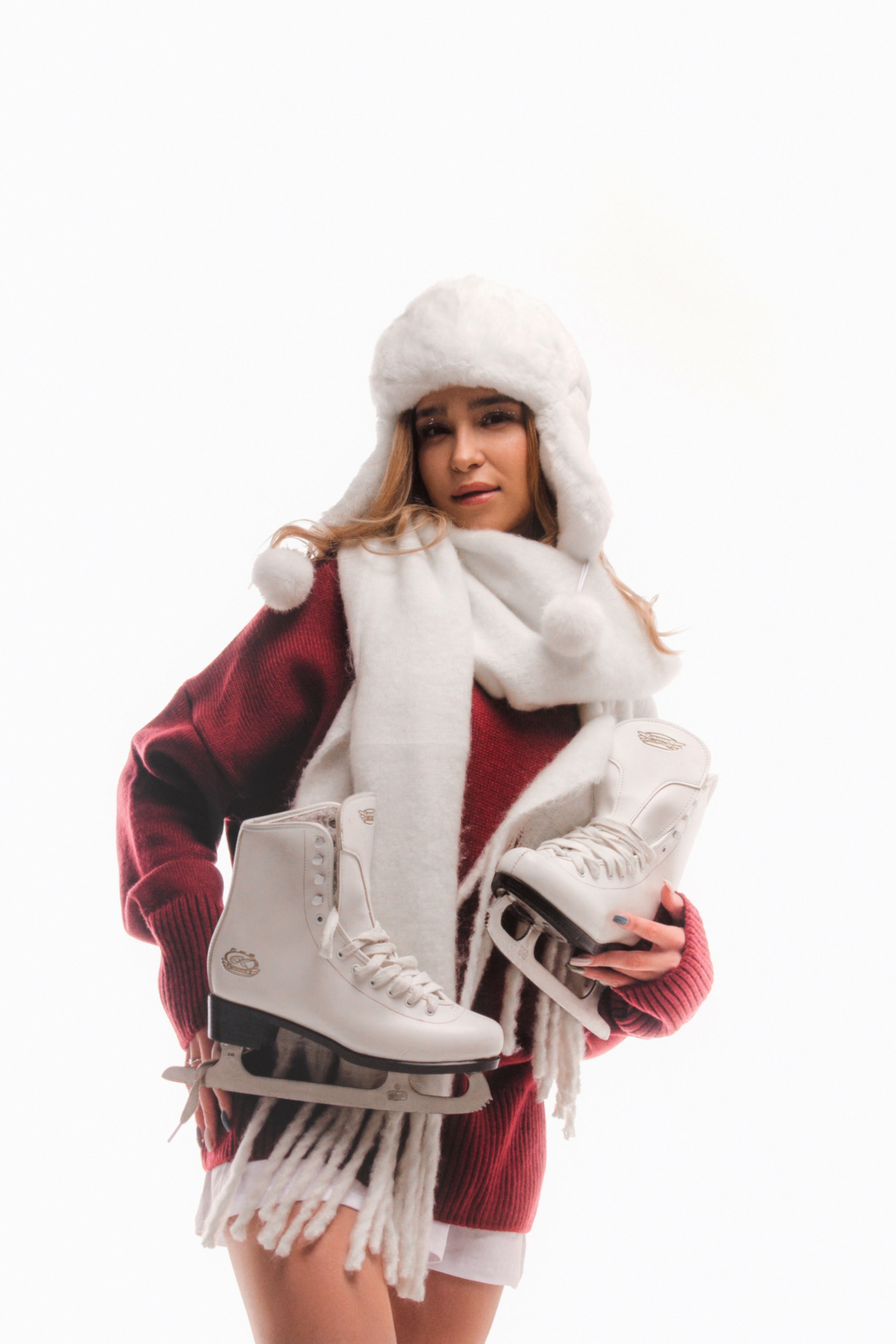 Творческая фотосессия в студии: зимний контент с уникальным стилем. Фотограф в городе Самара. Алёна Пинчук