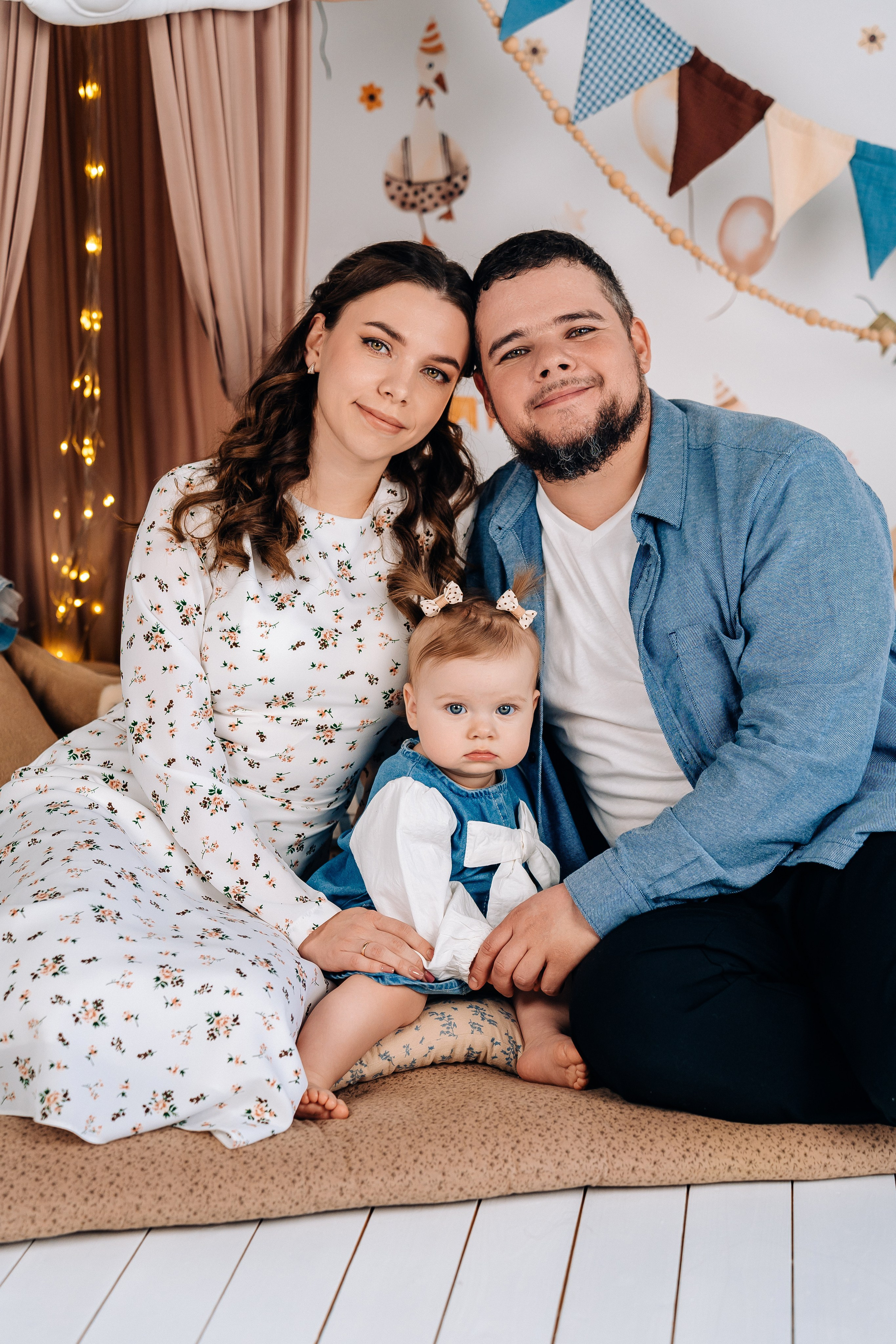 1 годик. «Лама» Детская фотостудия Уфа