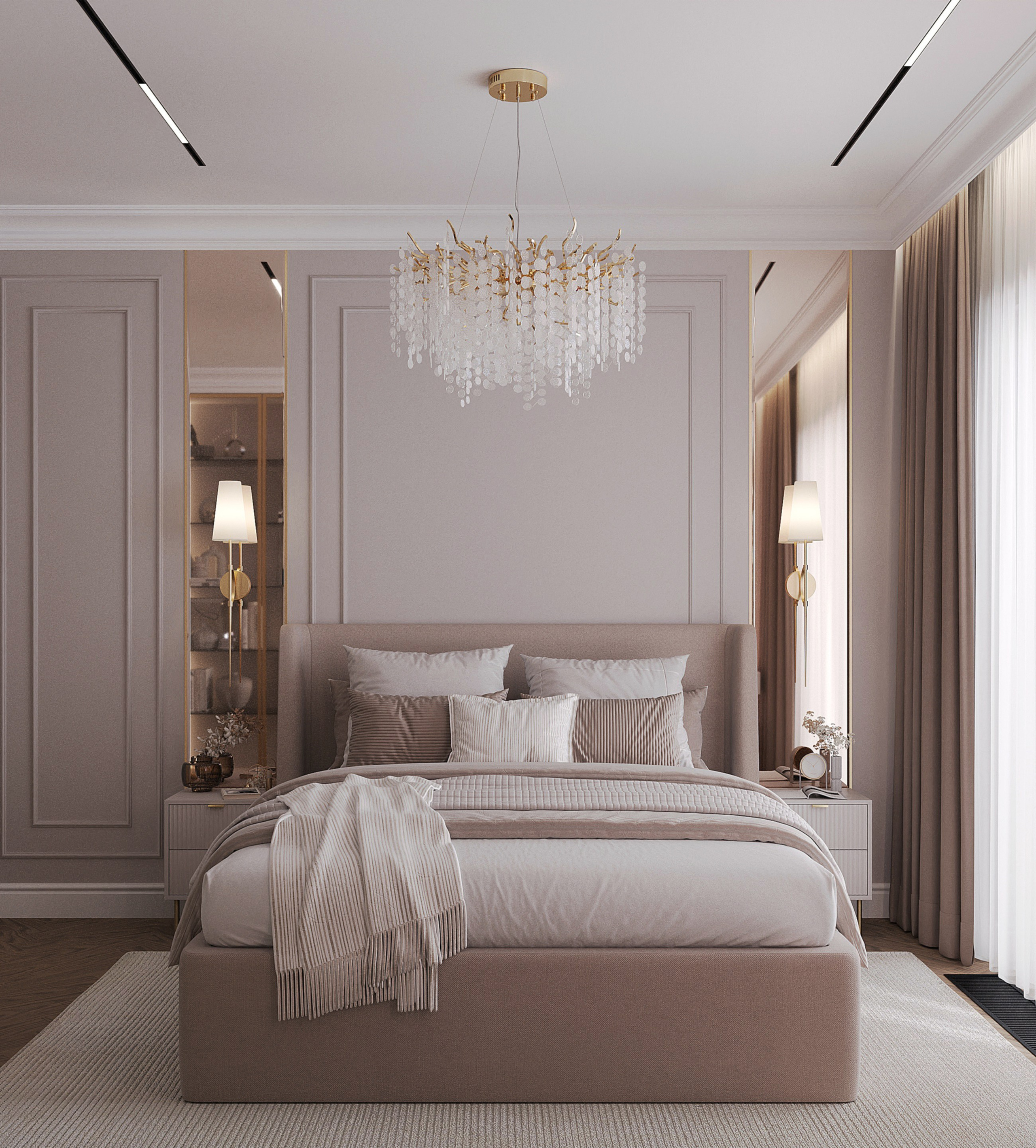 Проект ЖК City Bay Москва. Студия дизайна интерьера Лактионовой Елены