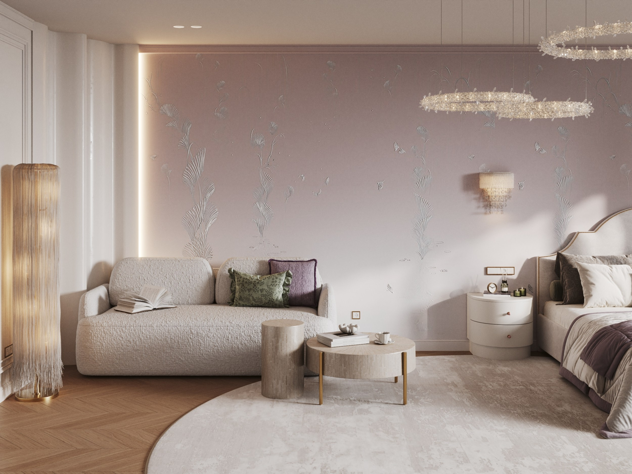 Veernaya |childrenroom | 2026. 3D Визуализация интерьера