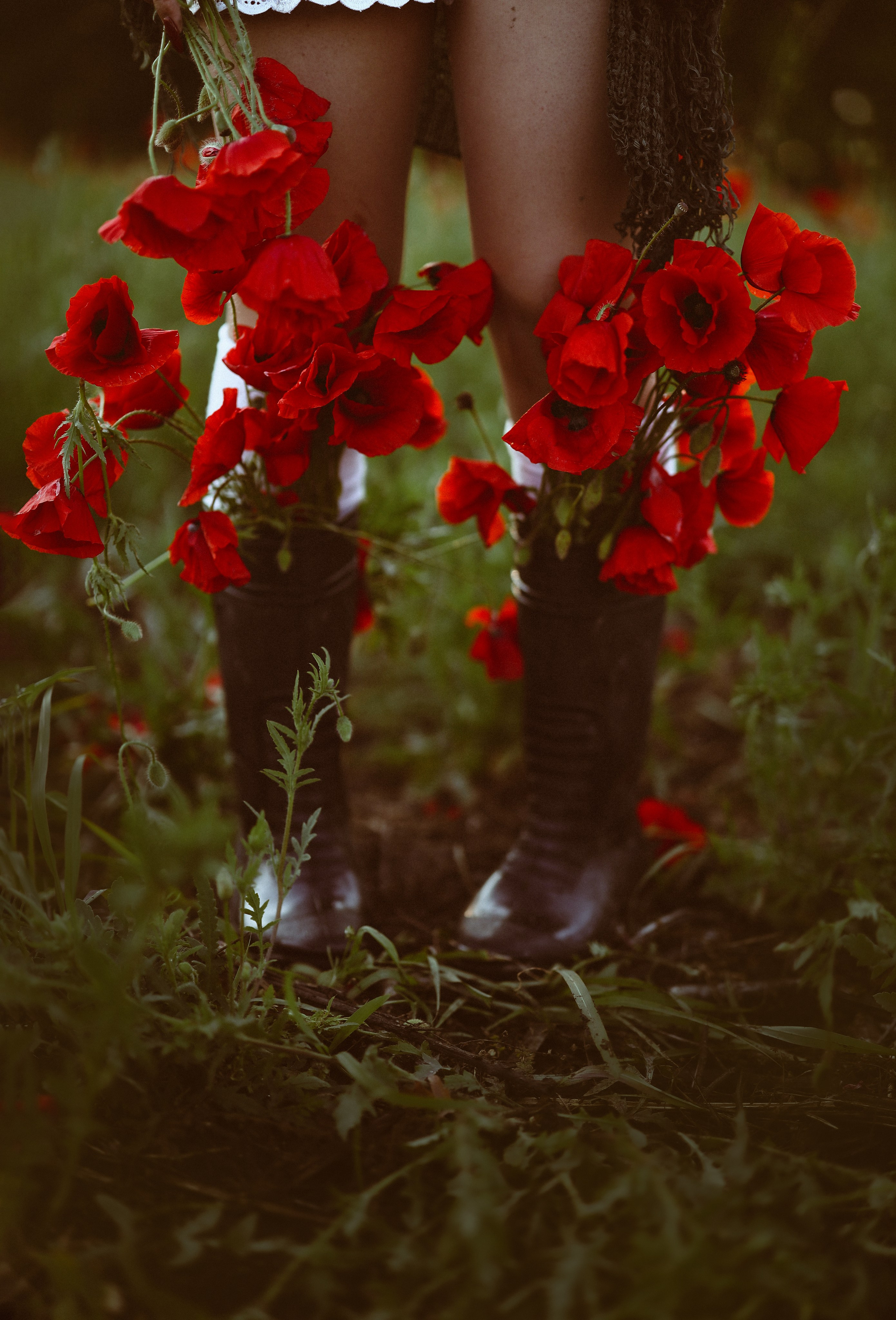 Фотосессия девочек в поле маков. Свадебный и семейный фотограф в Абхазии Жанна Соснина