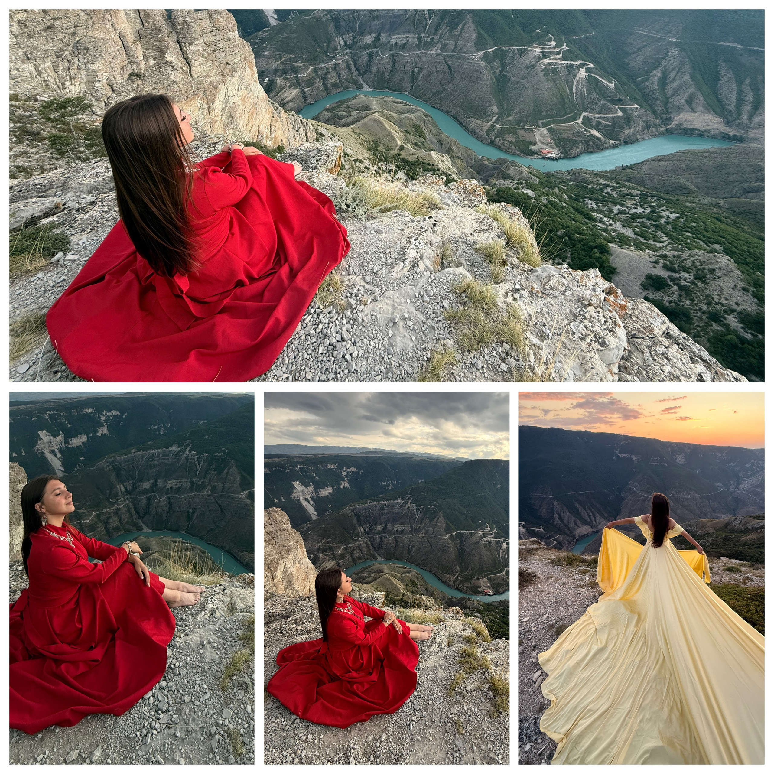 Фотосессия на каньоне. Фотограф Дагестан | Лошади | Этноплатья | Туры