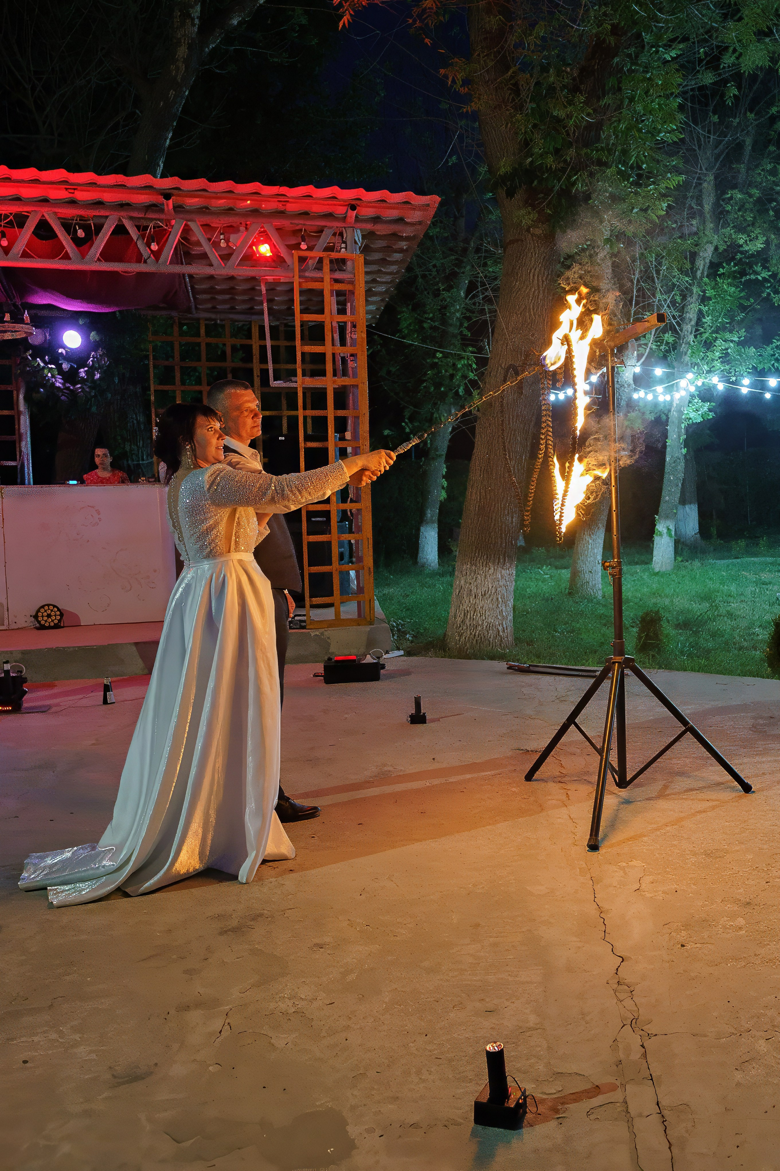 Огненное шоу. Фотограф в РФ и ЛНР Юлия Федосеева