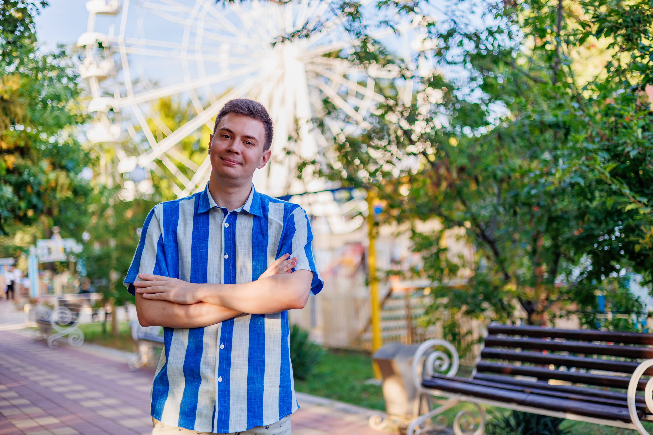 Прогулка в парке. Свадебный и семейный фотограф в Армавире